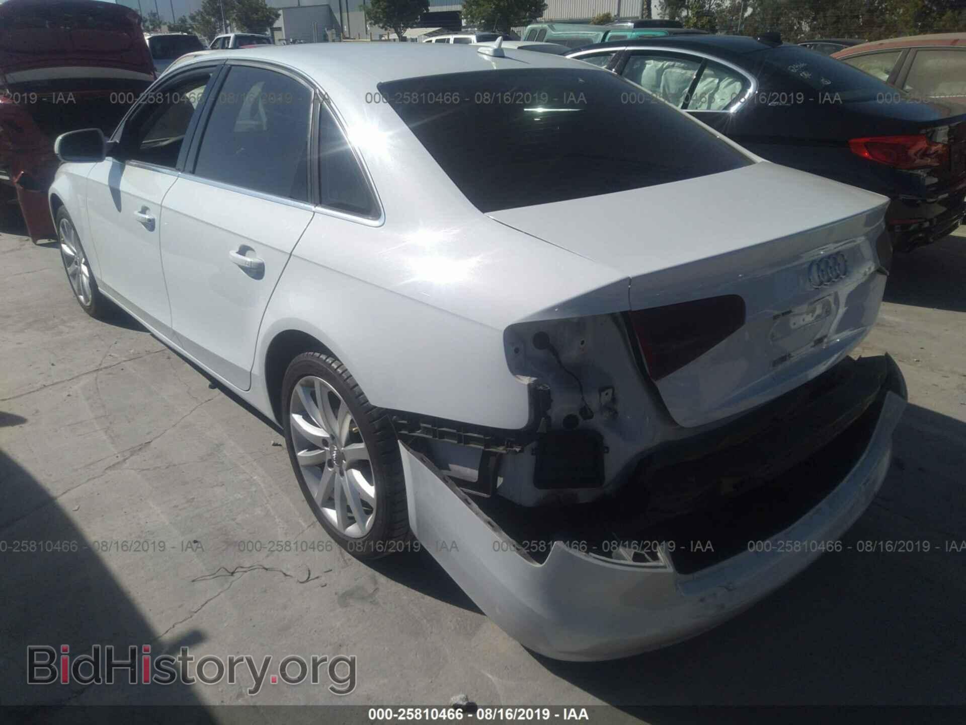 2013 AUDI A4 - VIN: WAUFFAFLXDN027857 - Фото 3
