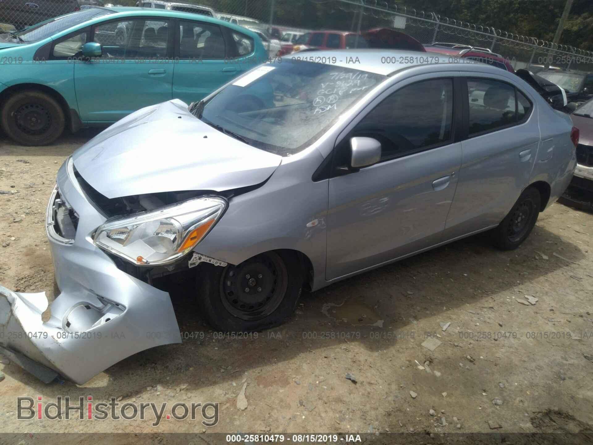 2017 MITSUBISHI MIRAGE - VIN: ML32F3FJ1HHF18629 - Фото 2