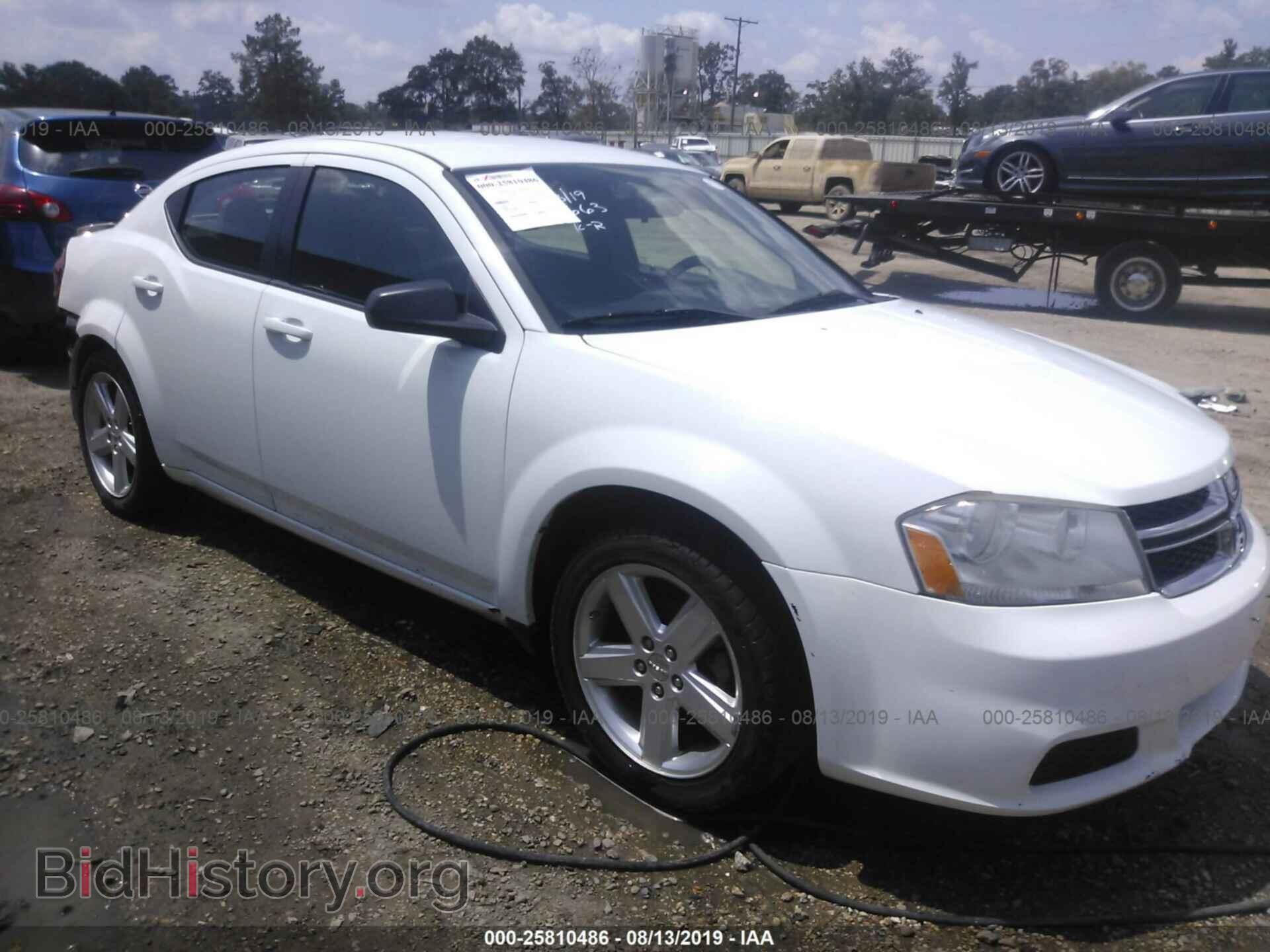 Photo 1C3CDZAB5DN707663 - DODGE AVENGER 2013