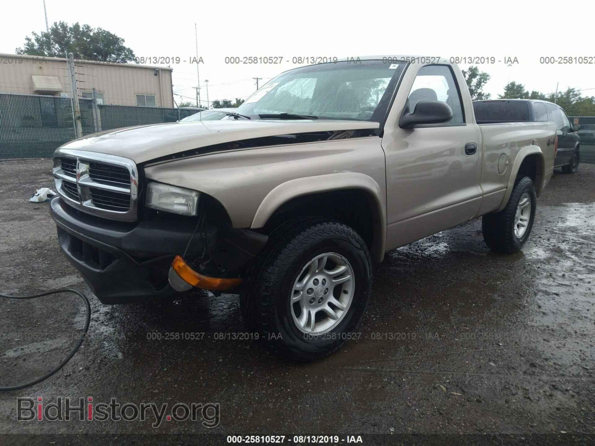 2004 DODGE DAKOTA - VIN: 1D7GG16K44S507699 - Фото 2