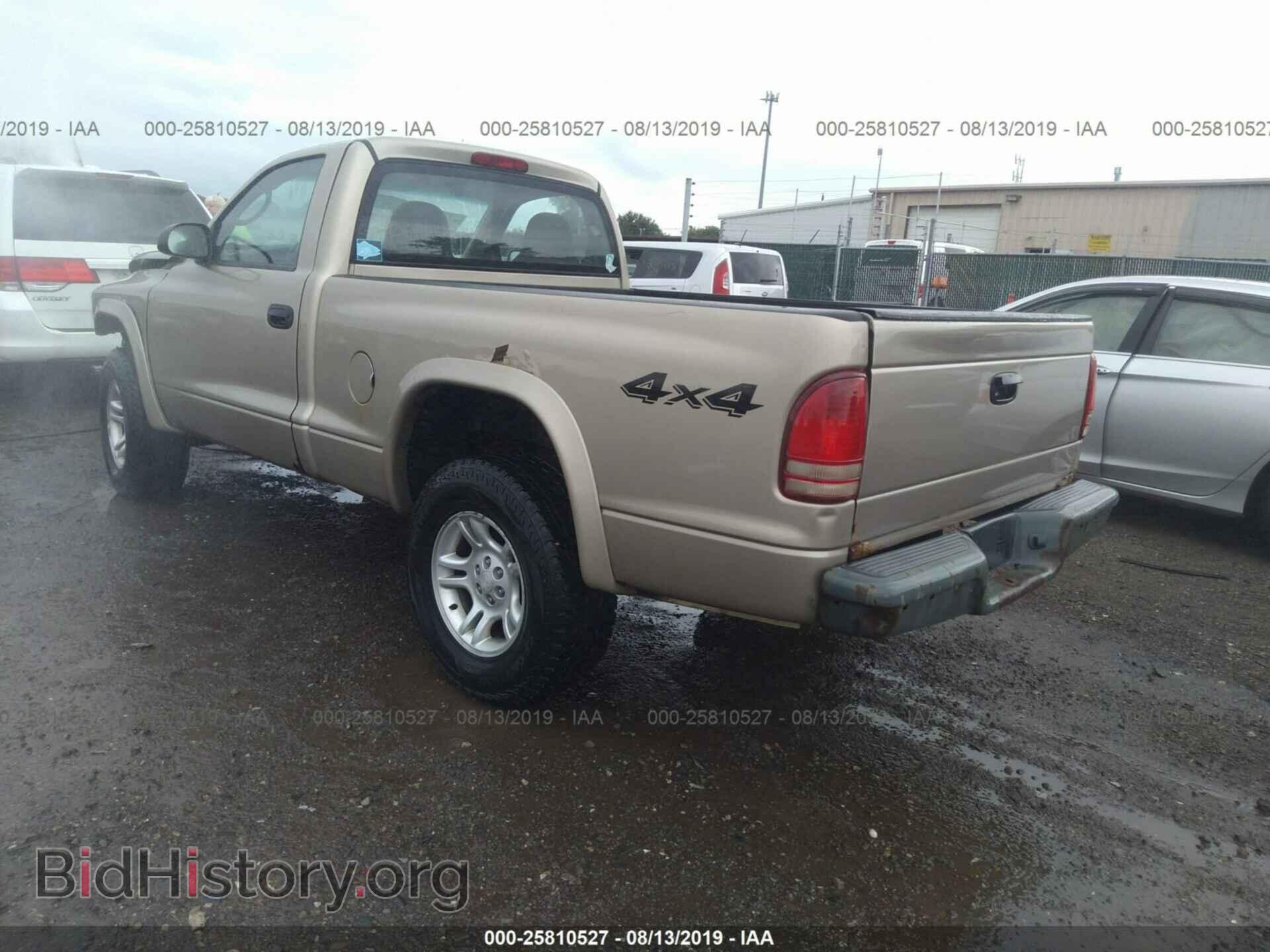 2004 DODGE DAKOTA - VIN: 1D7GG16K44S507699 - Фото 3