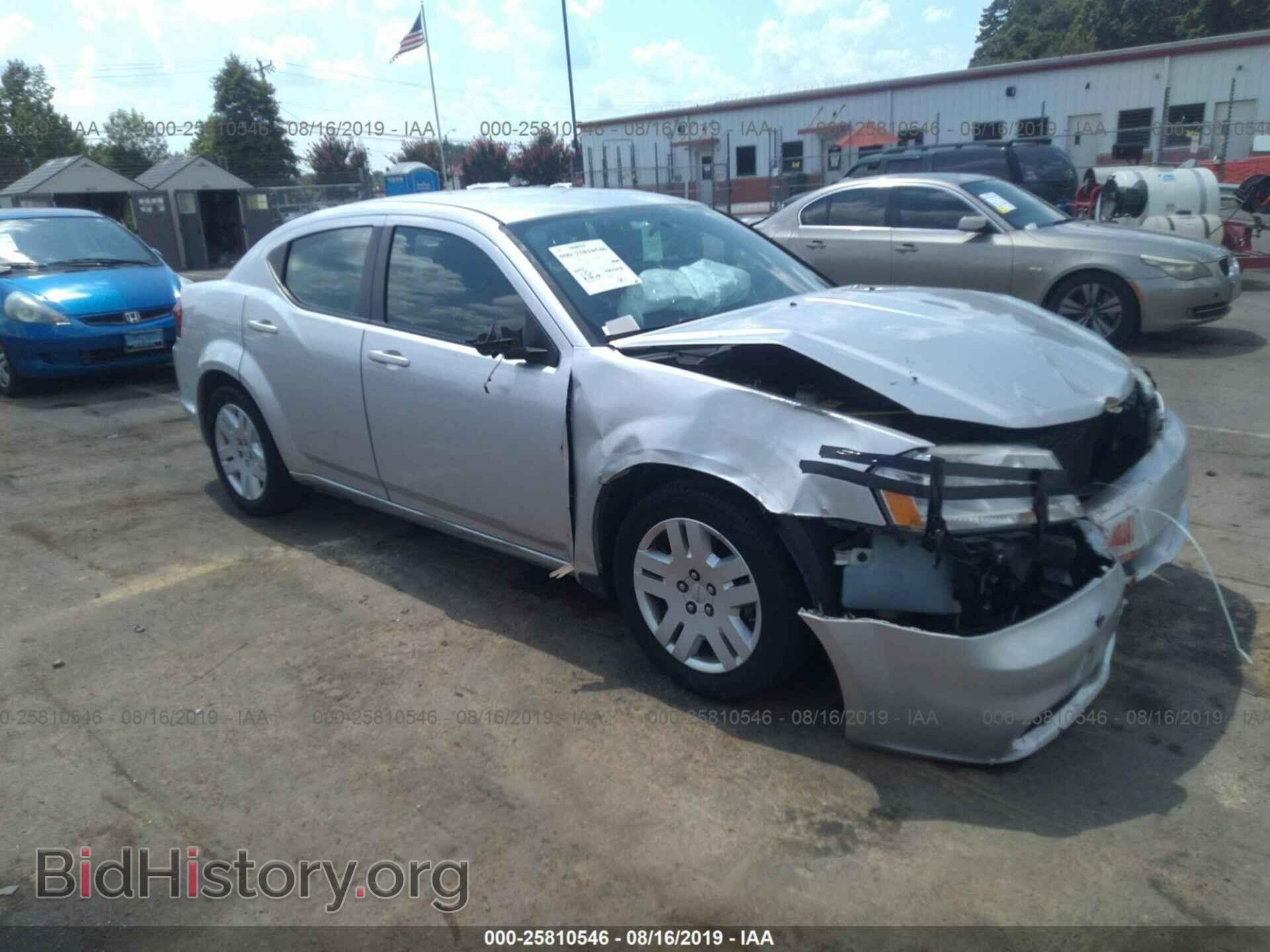 Photo 1C3CDZAB9CN290028 - DODGE AVENGER 2012