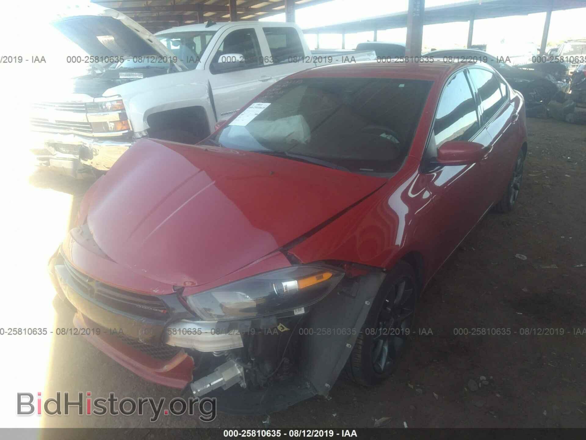 2016 DODGE DART - VIN: 1C3CDFBB1GD529838 - Фото 2