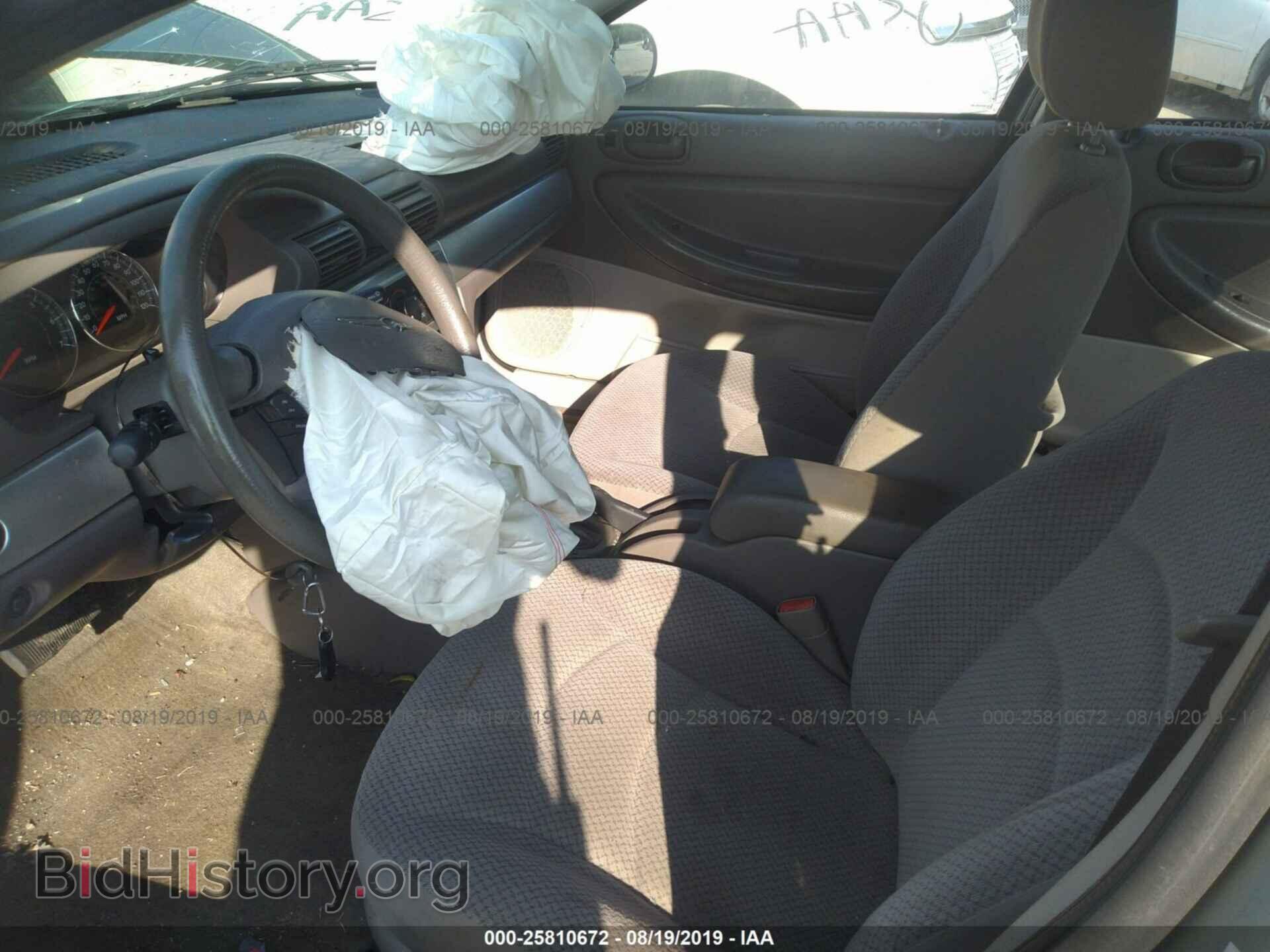 2006 CHRYSLER SEBRING - VIN: 1C3EL56R56N188997 - Фото 5