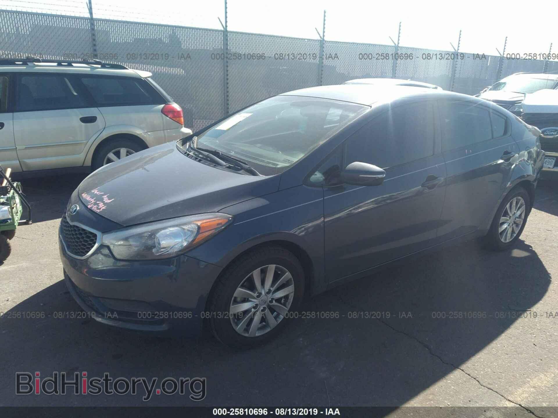 2014 KIA FORTE - VIN: KNAFX4A62E5238746 - Фото 2