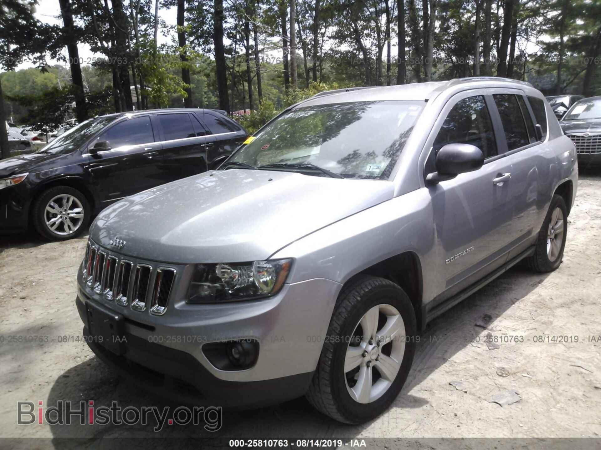 2015 JEEP COMPASS - VIN: 1C4NJDBBXFD129566 - Фото 2