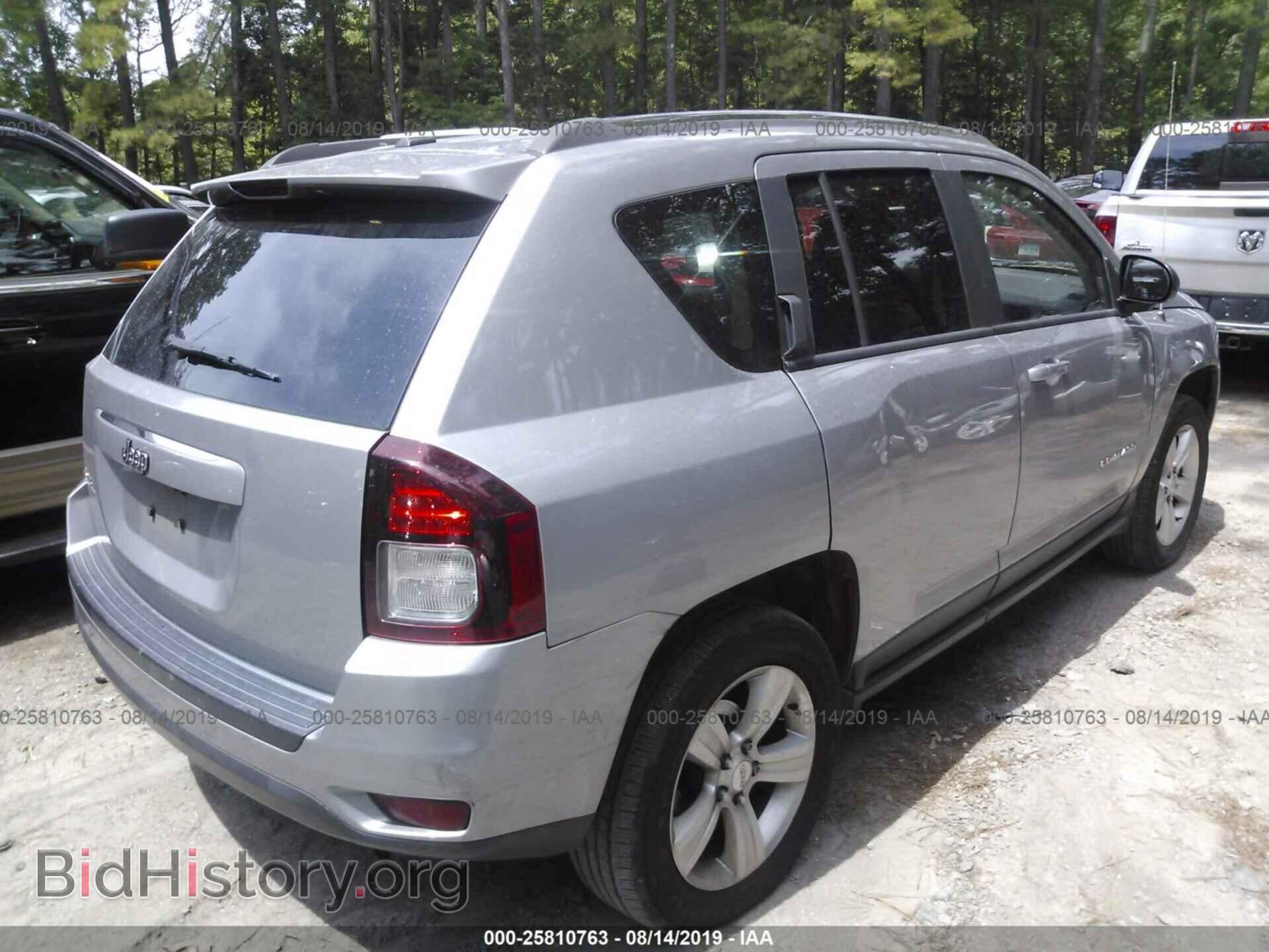 2015 JEEP COMPASS - VIN: 1C4NJDBBXFD129566 - Фото 4