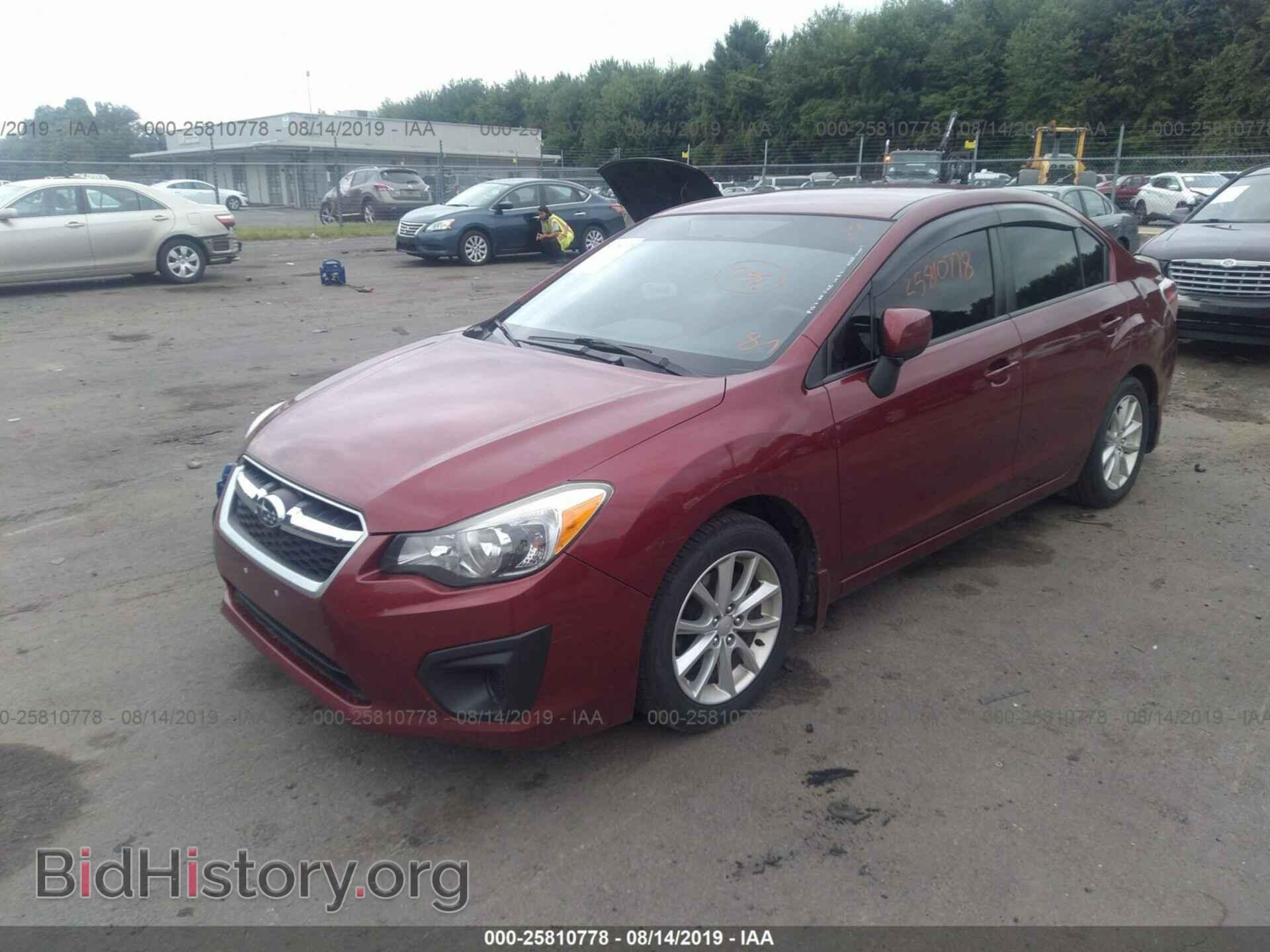 2012 SUBARU IMPREZA - VIN: JF1GJAC6XCH022438 - Фото 2
