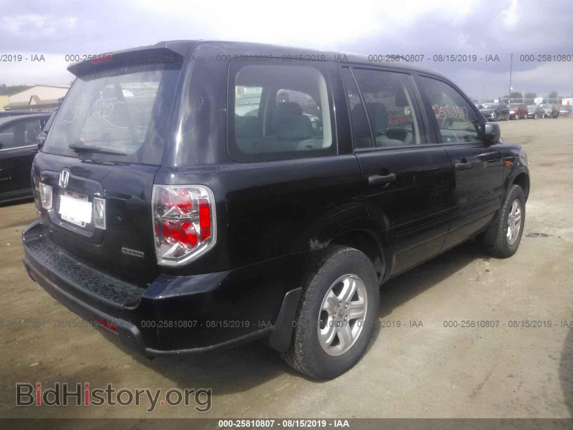 2006 HONDA PILOT - VIN: 2HKYF18156H547572 - Фото 4