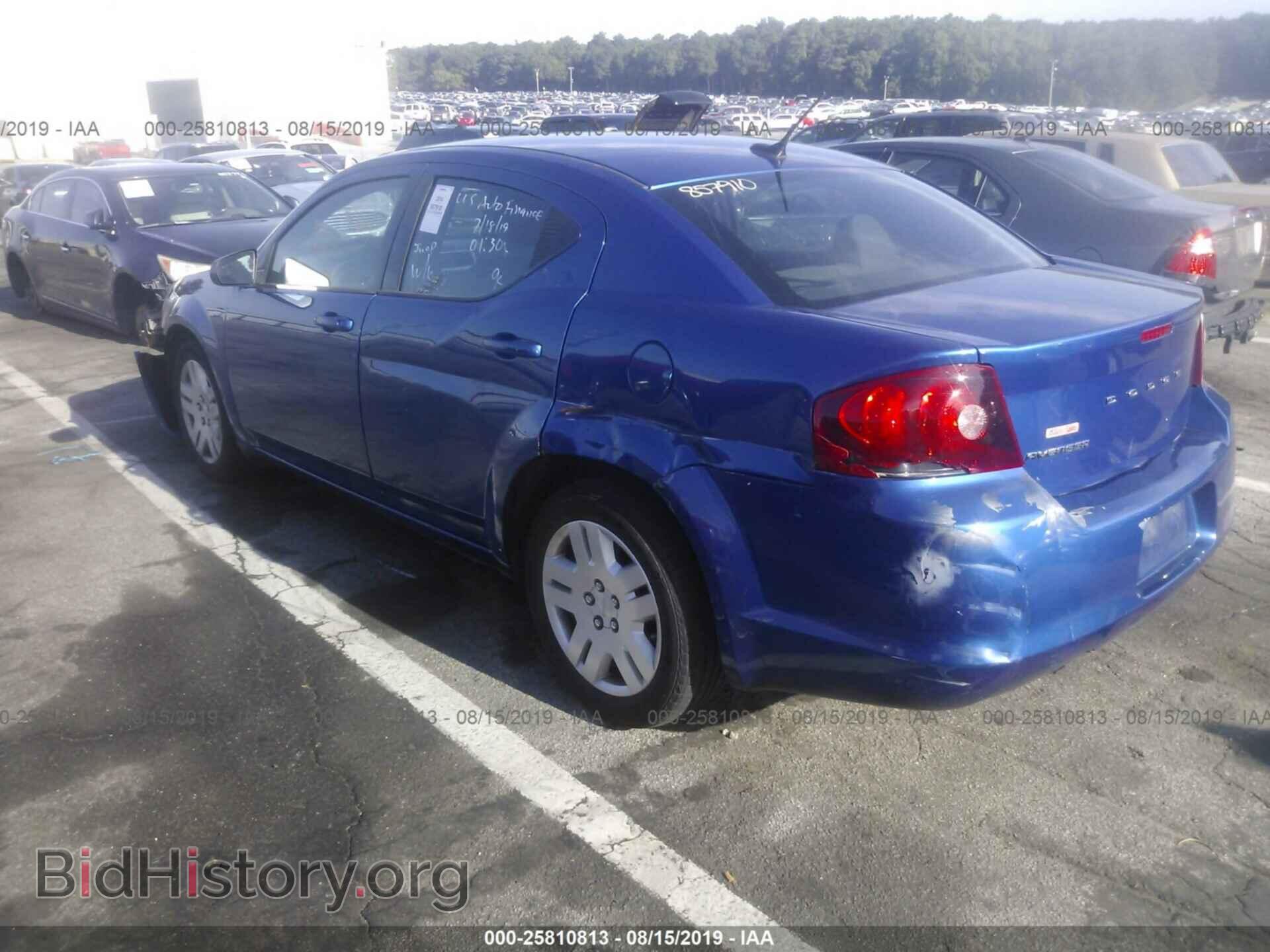 2014 DODGE AVENGER - VIN: 1C3CDZAB3EN133615 - Фото 3