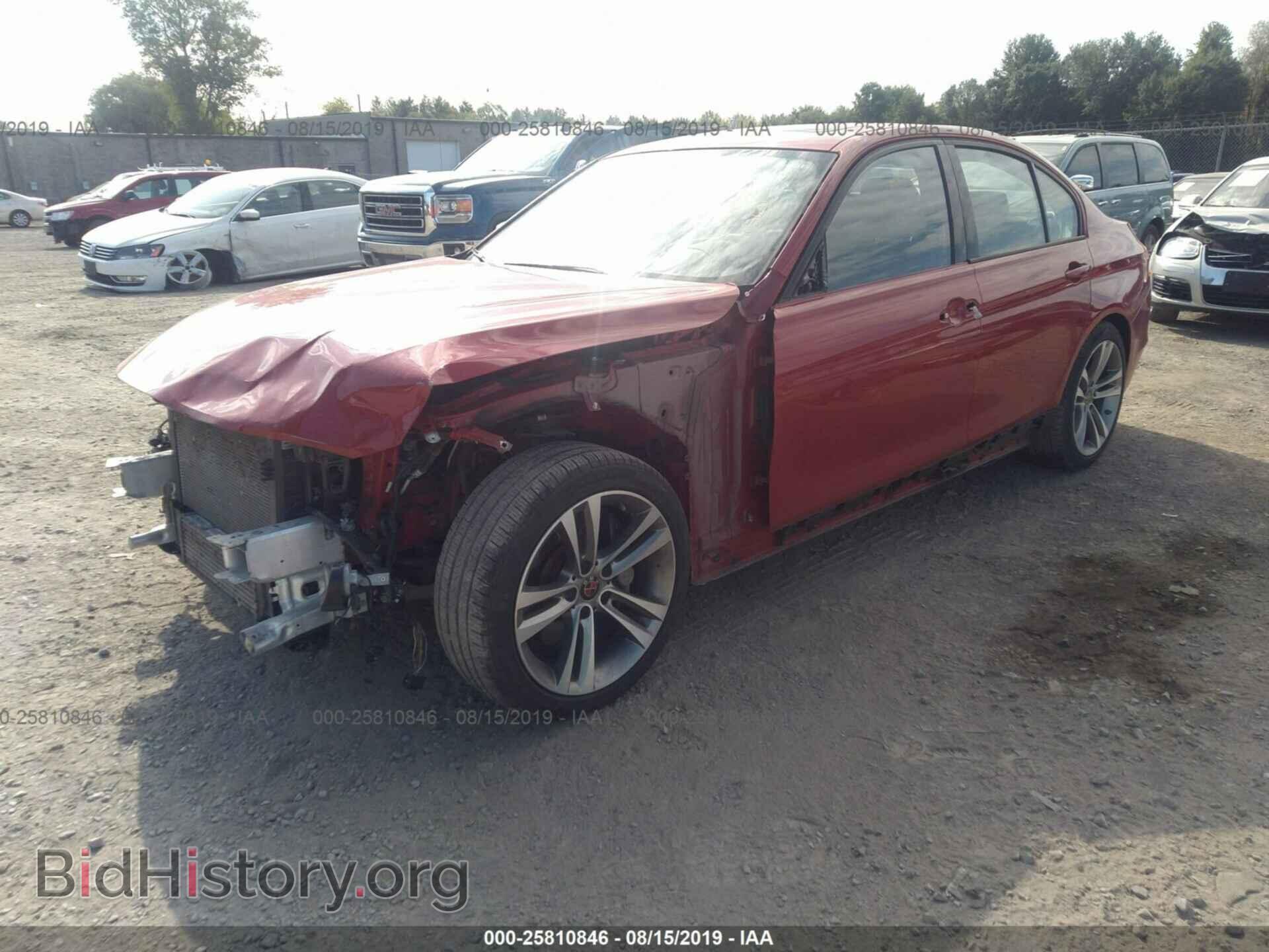2012 BMW 335 - VIN: WBA3A9C5XCF474834 - Фото 2