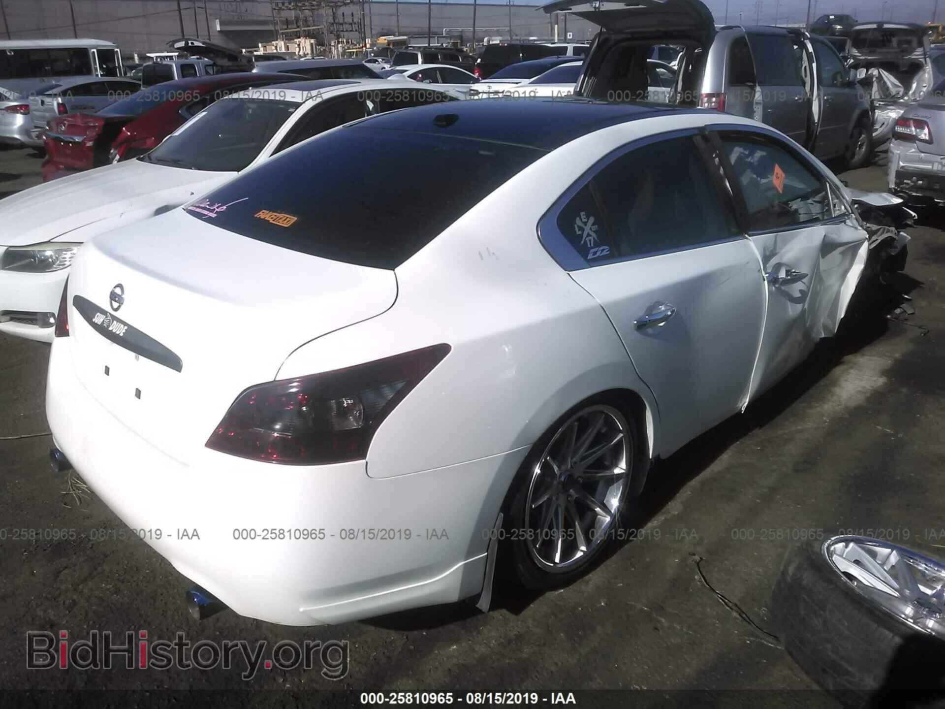 2010 NISSAN MAXIMA - VIN: 1N4AA5AP2AC829538 - Фото 4