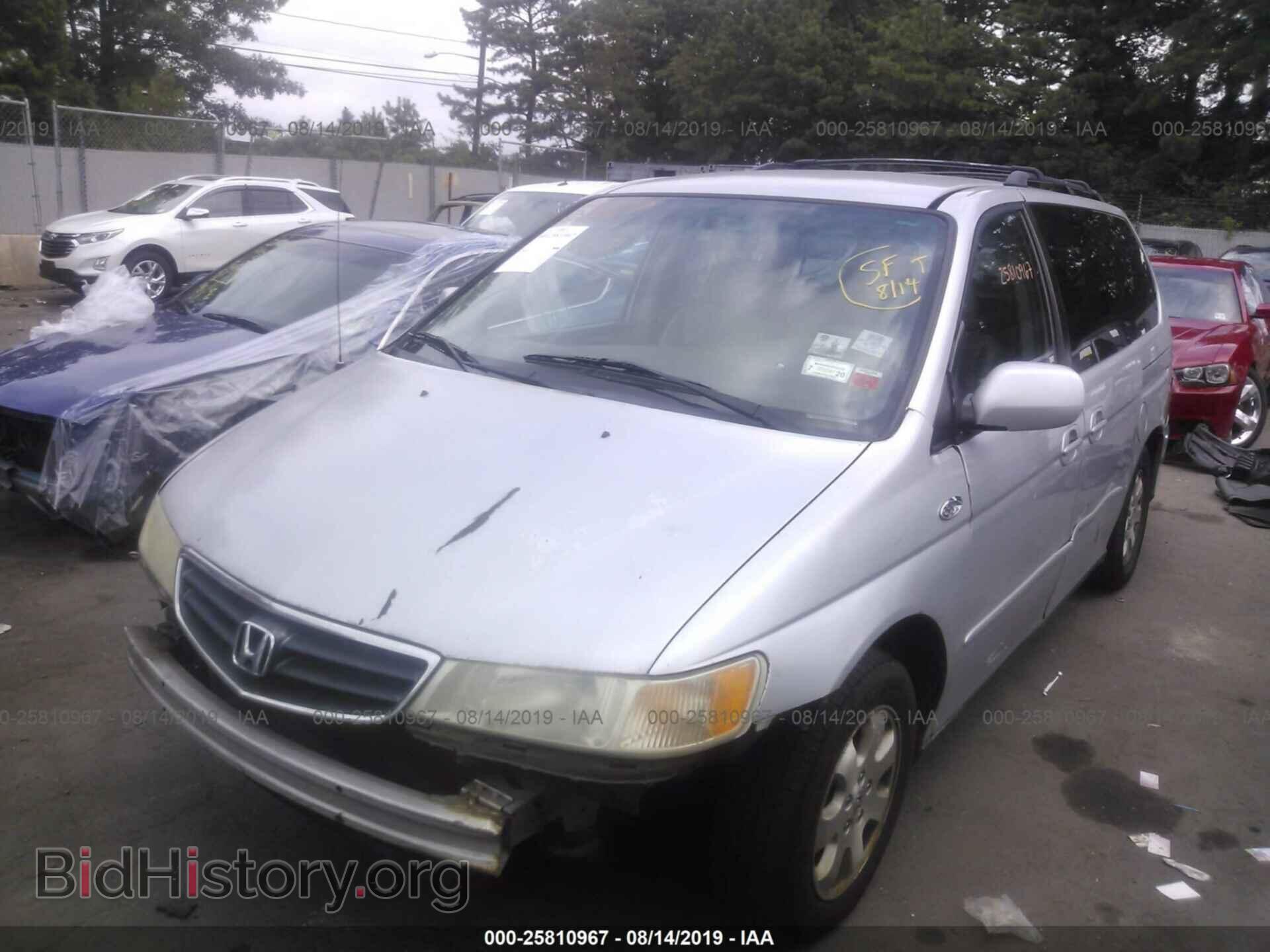 2003 HONDA ODYSSEY - VIN: 5FNRL180X3B059586 - Фото 2