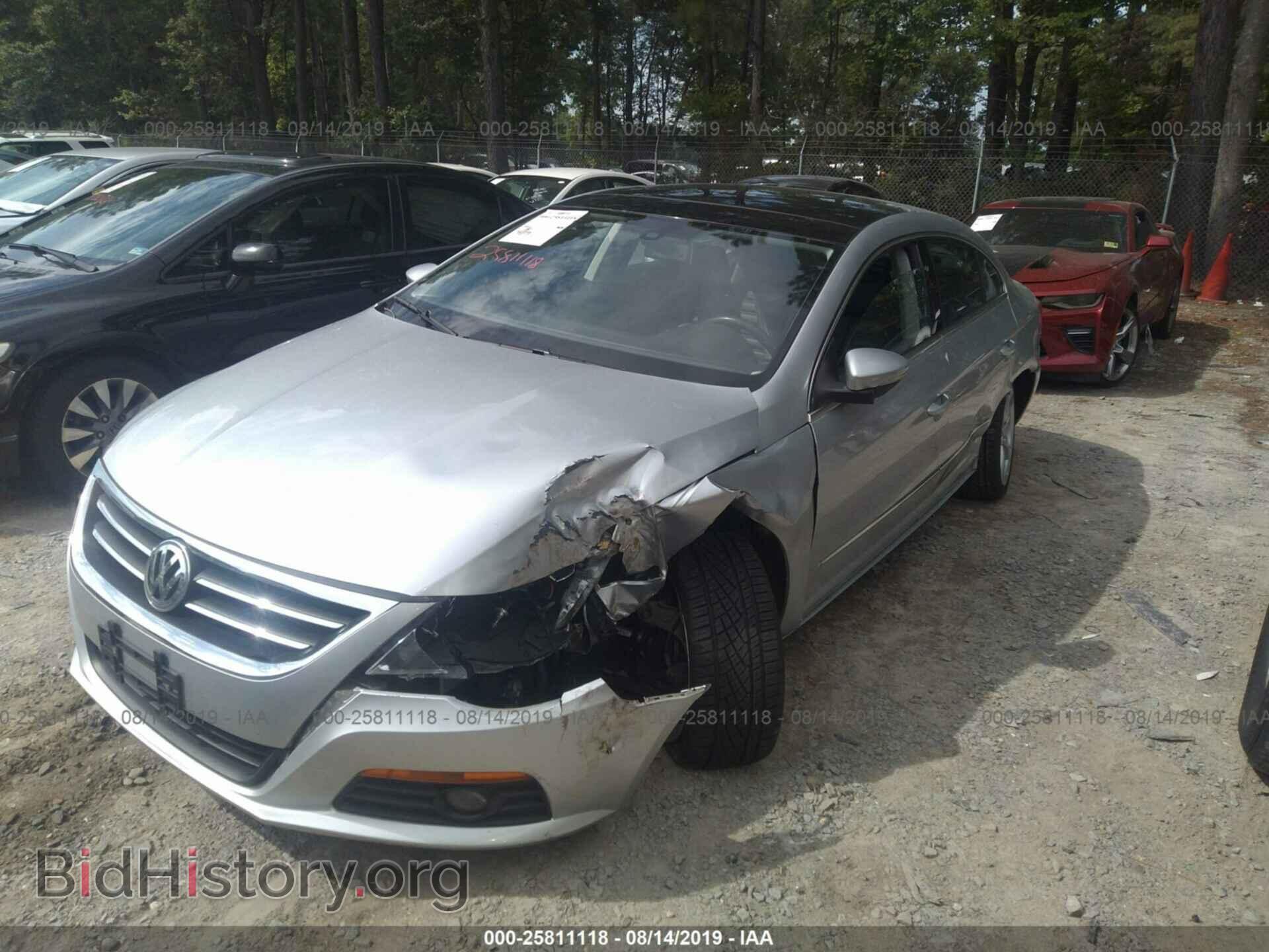 2012 VOLKSWAGEN CC - VIN: WVWHP7ANXCE511255 - Фото 2