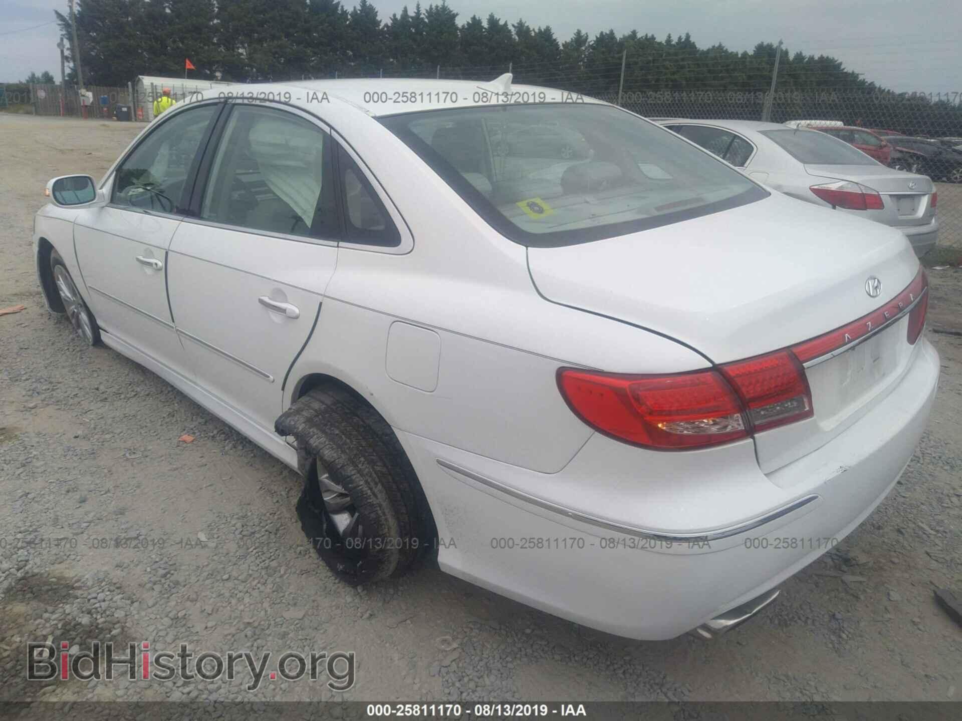 2011 HYUNDAI AZERA - VIN: KMHFC4DF8BA544505 - Фото 3