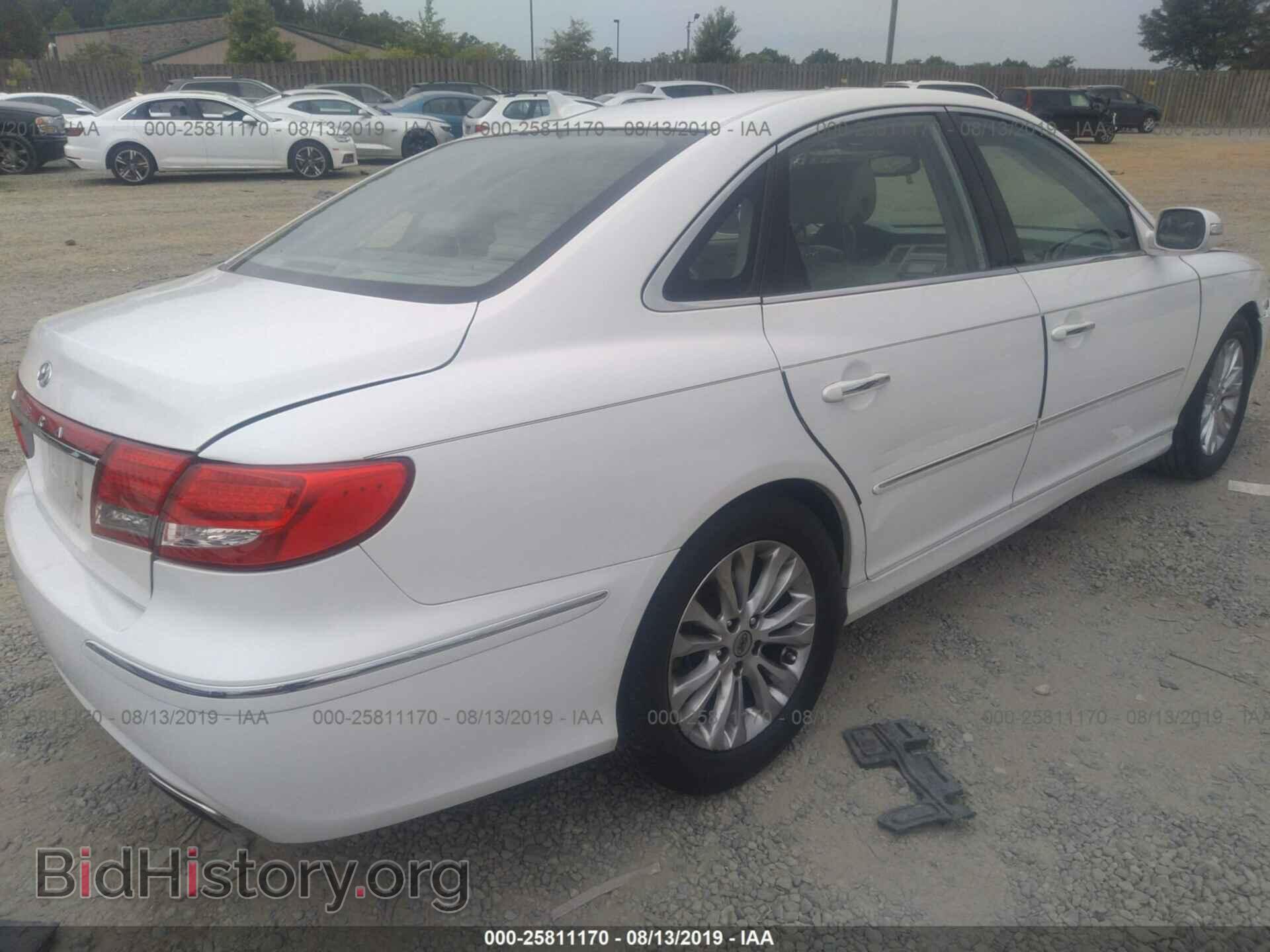 2011 HYUNDAI AZERA - VIN: KMHFC4DF8BA544505 - Фото 4