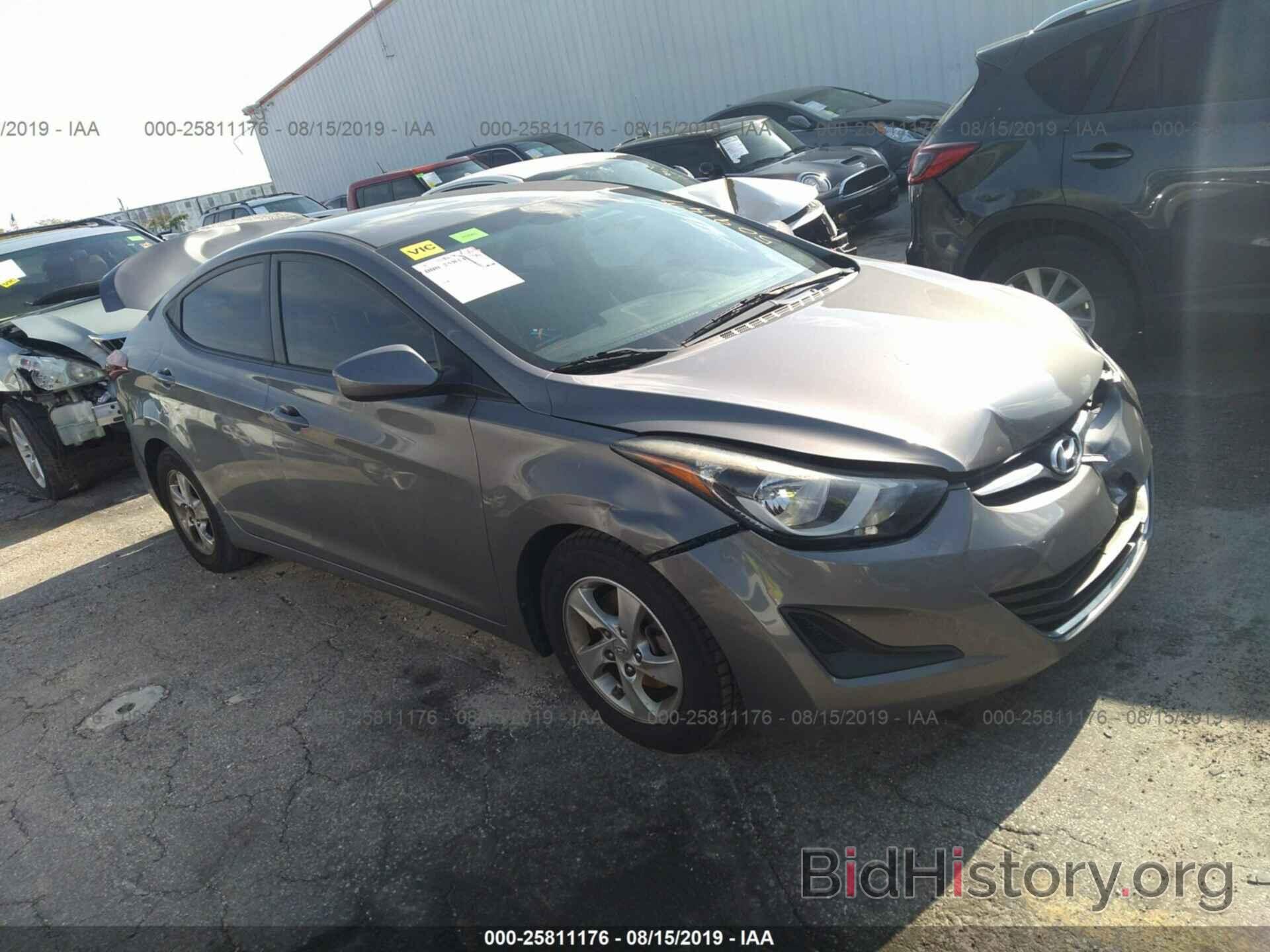 Photo 5NPDH4AE1EH509147 - HYUNDAI ELANTRA 2014