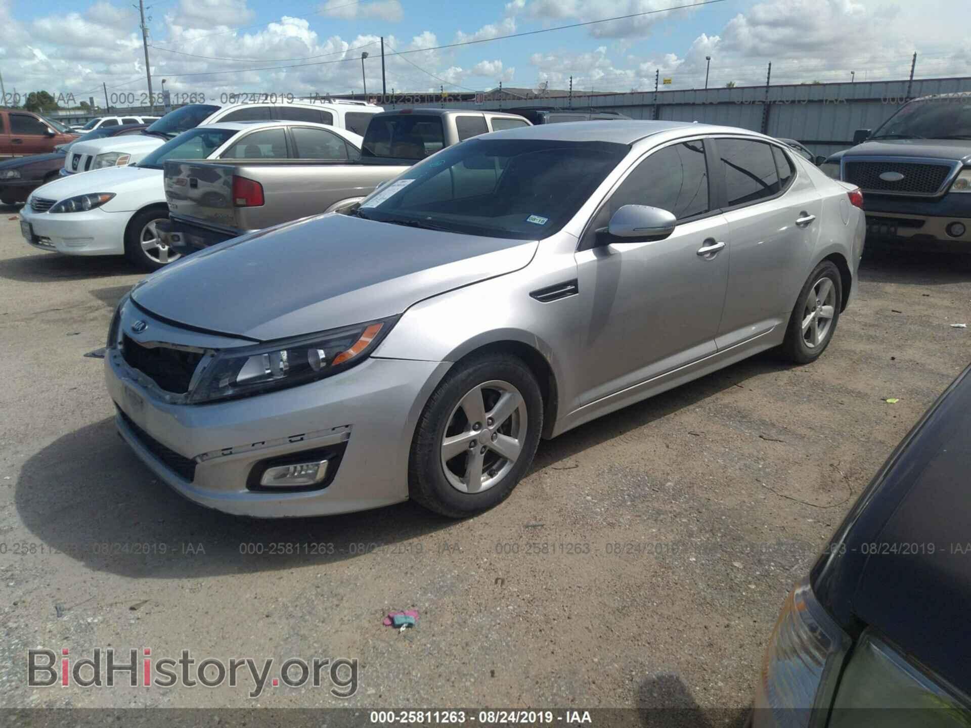 2014 KIA OPTIMA - VIN: KNAGM4A73E5454269 - Фото 2