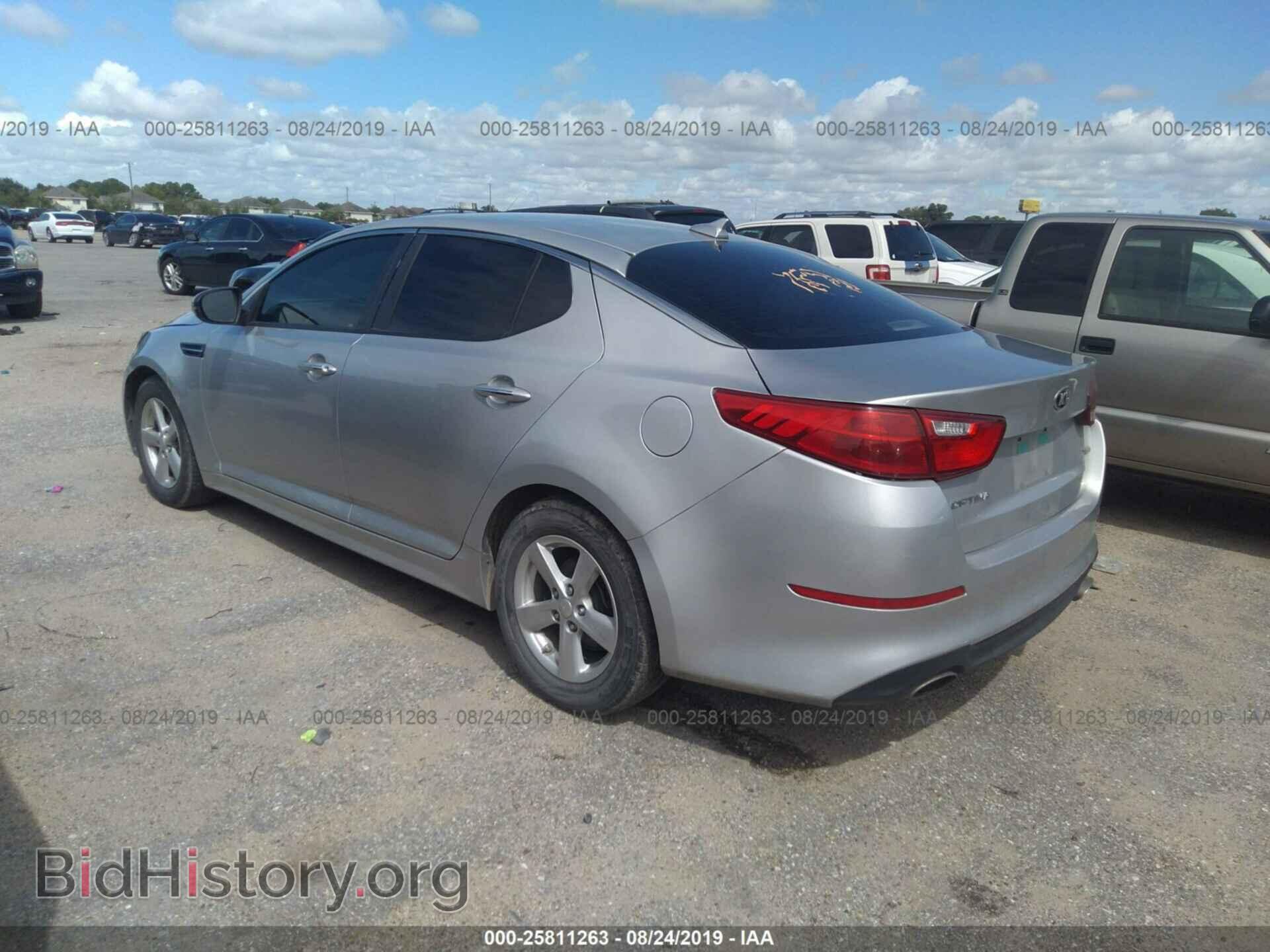 2014 KIA OPTIMA - VIN: KNAGM4A73E5454269 - Фото 3
