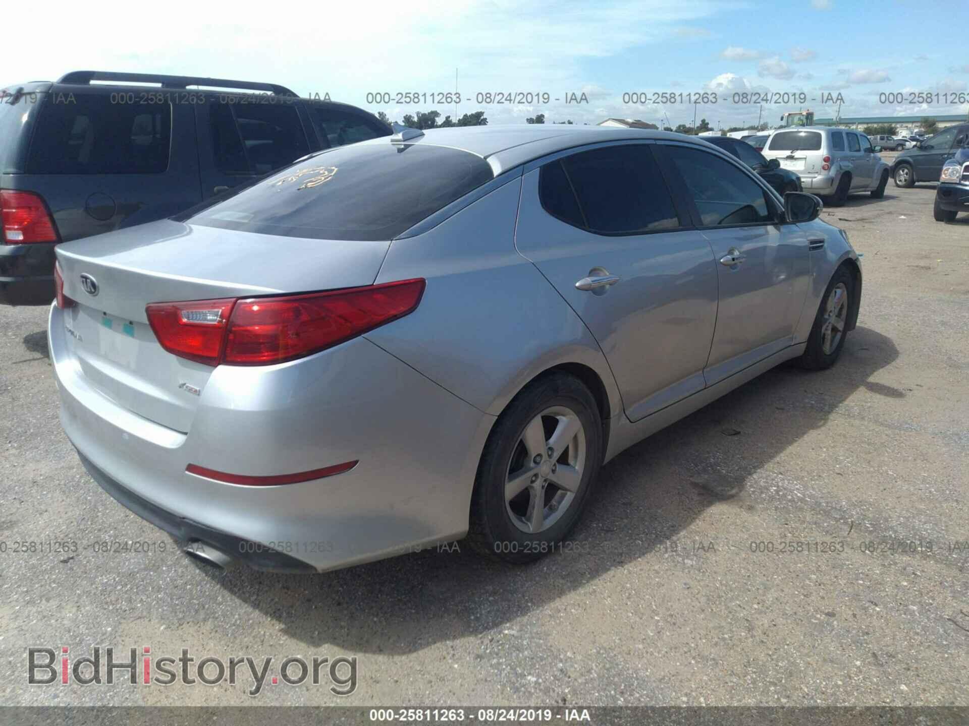 2014 KIA OPTIMA - VIN: KNAGM4A73E5454269 - Фото 4