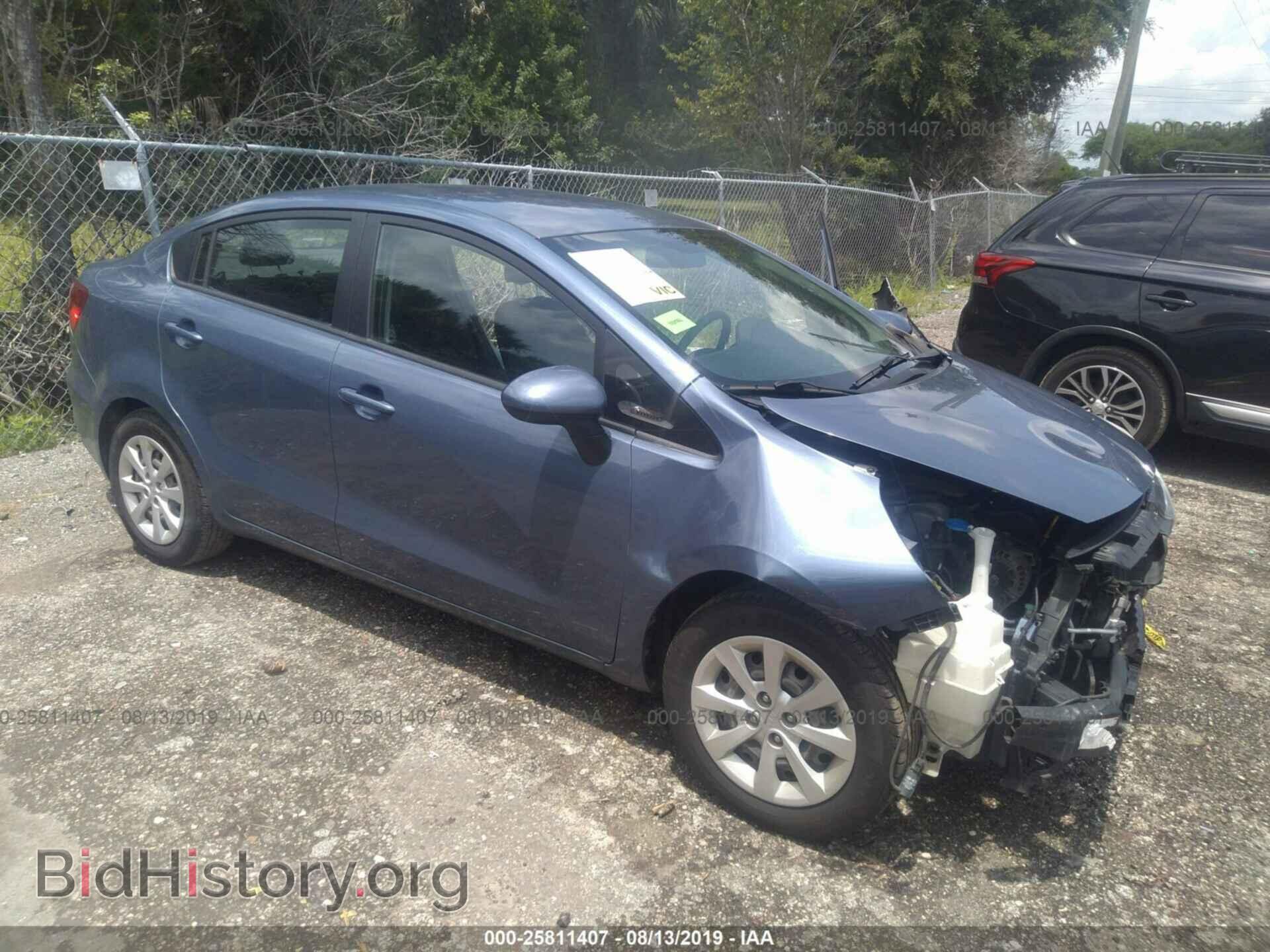 Фотография KNADM4A38G6565770 - KIA RIO 2016