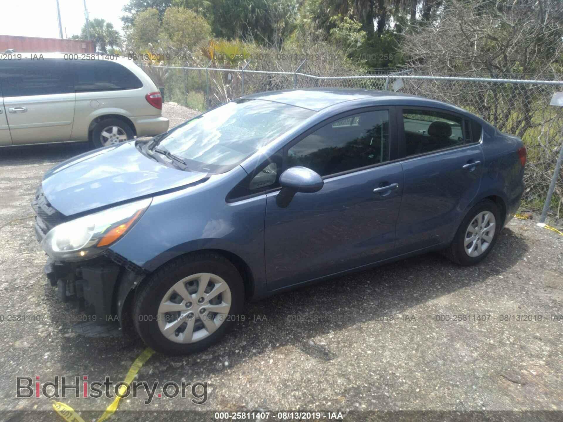 2016 KIA RIO - VIN: KNADM4A38G6565770 - Фото 2