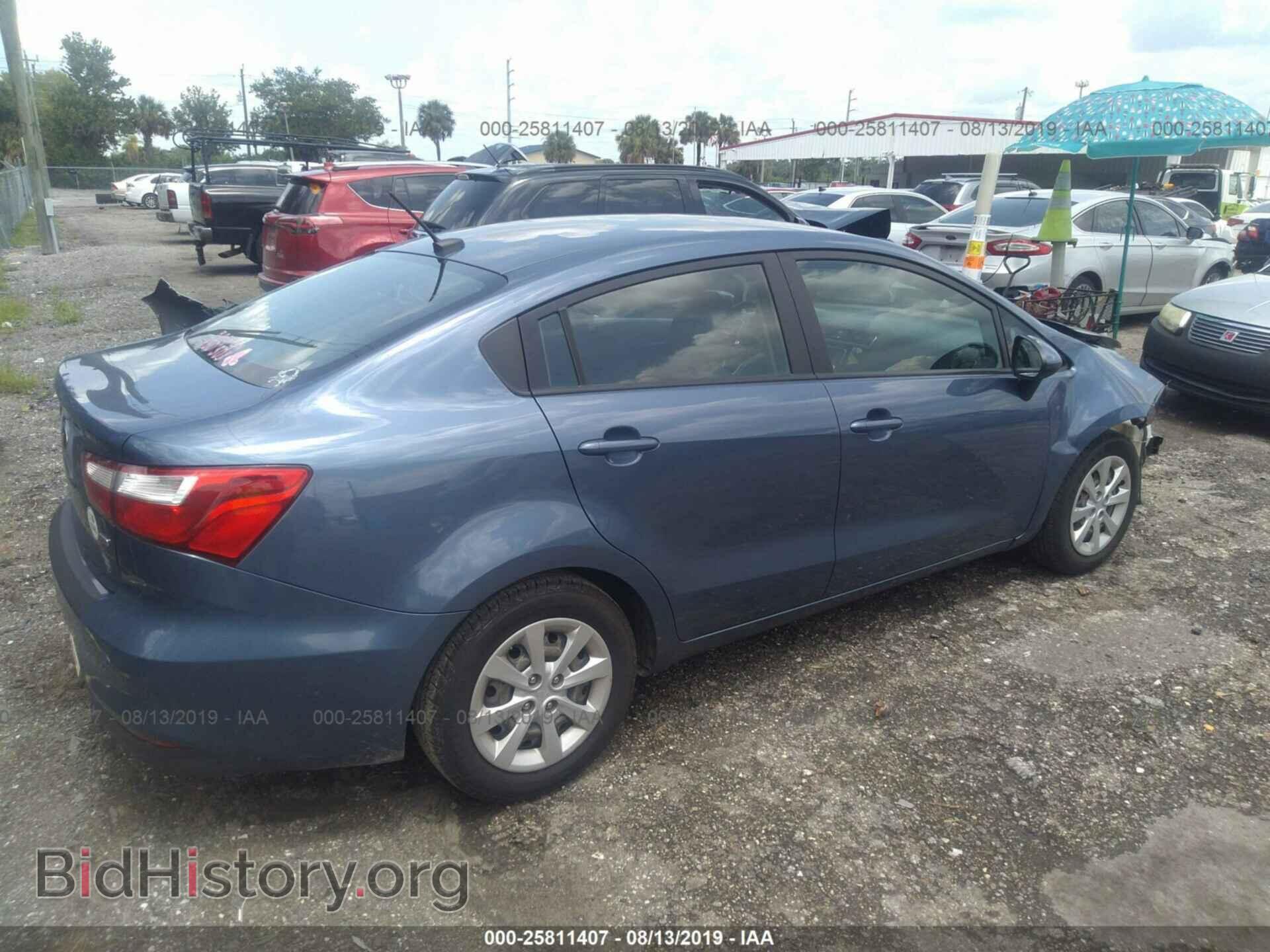 2016 KIA RIO - VIN: KNADM4A38G6565770 - Фото 4