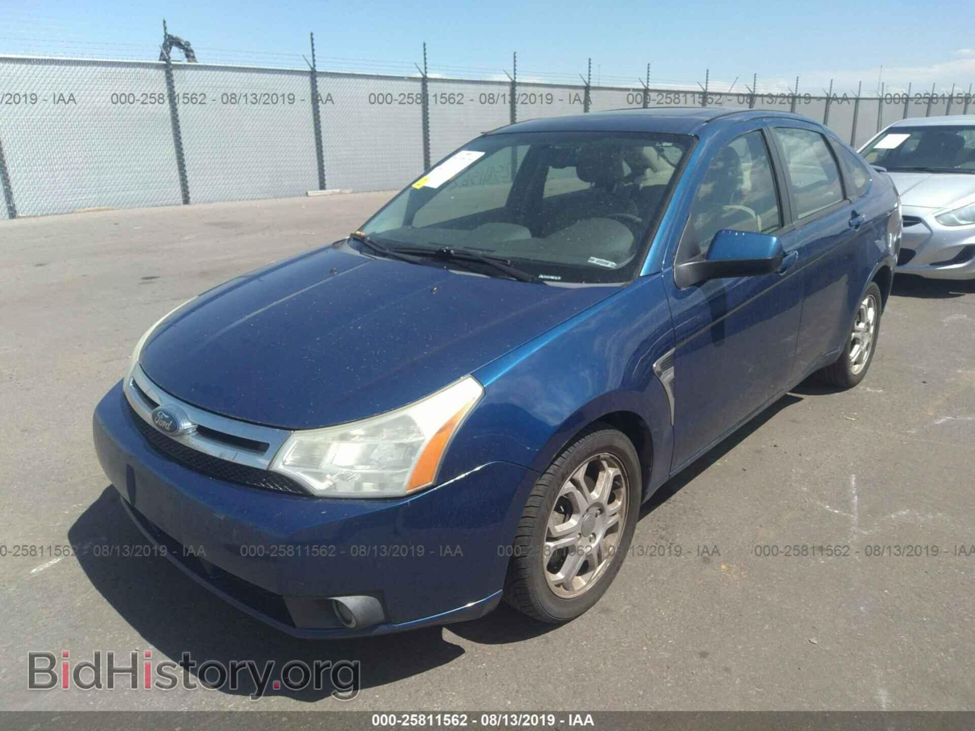 2008 FORD FOCUS - VIN: 1FAHP35N48W241336 - Фото 2