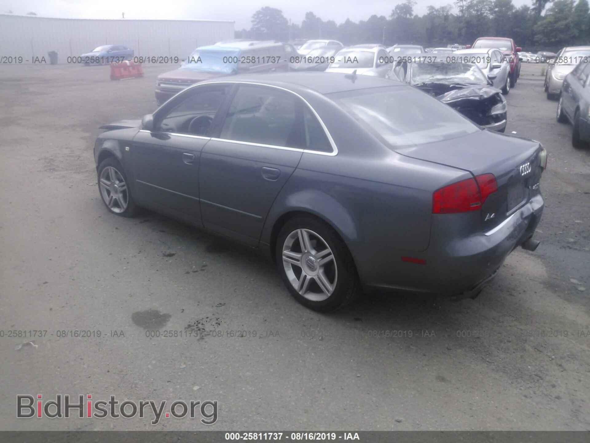 2007 AUDI A4 - VIN: WAUDF78E37A216337 - Фото 3