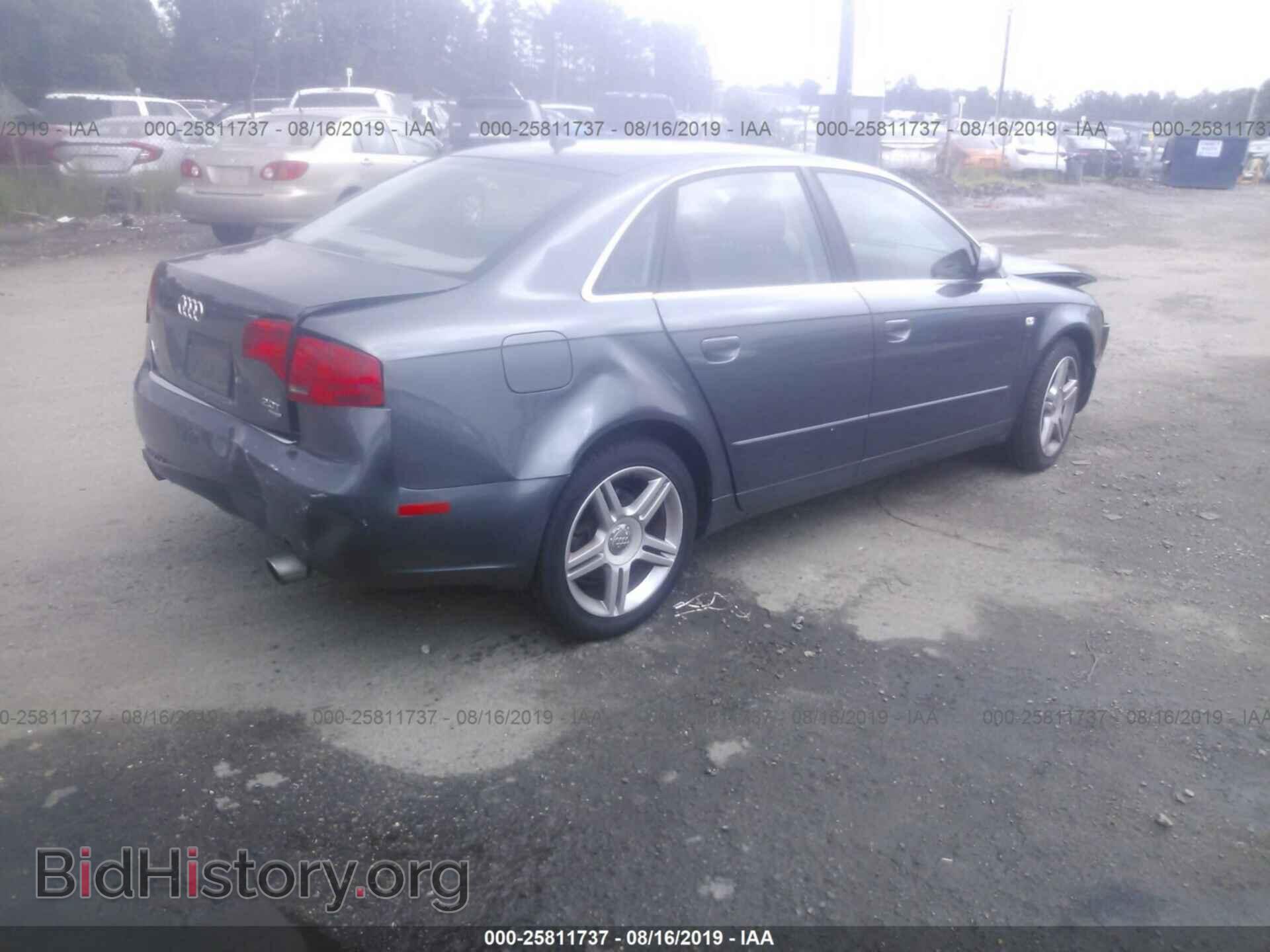2007 AUDI A4 - VIN: WAUDF78E37A216337 - Фото 4