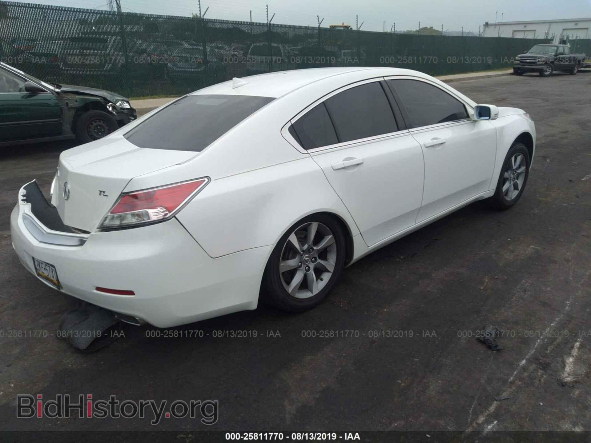 2012 ACURA TL - VIN: 19UUA8F24CA022007 - Фото 4