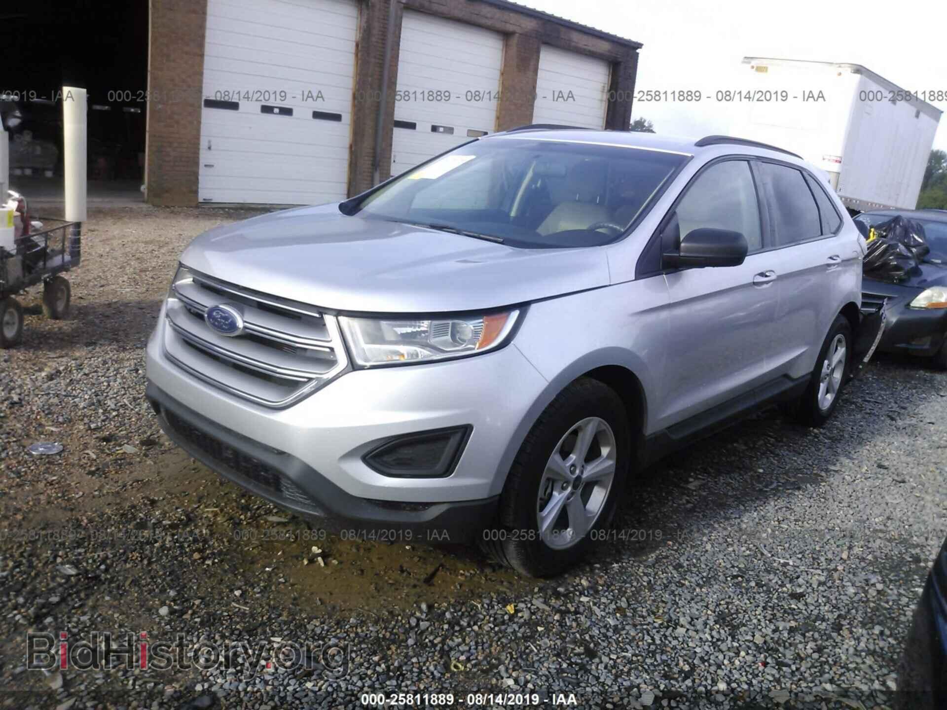 2015 FORD EDGE - VIN: 2FMTK3G83FBB94742 - Фото 2