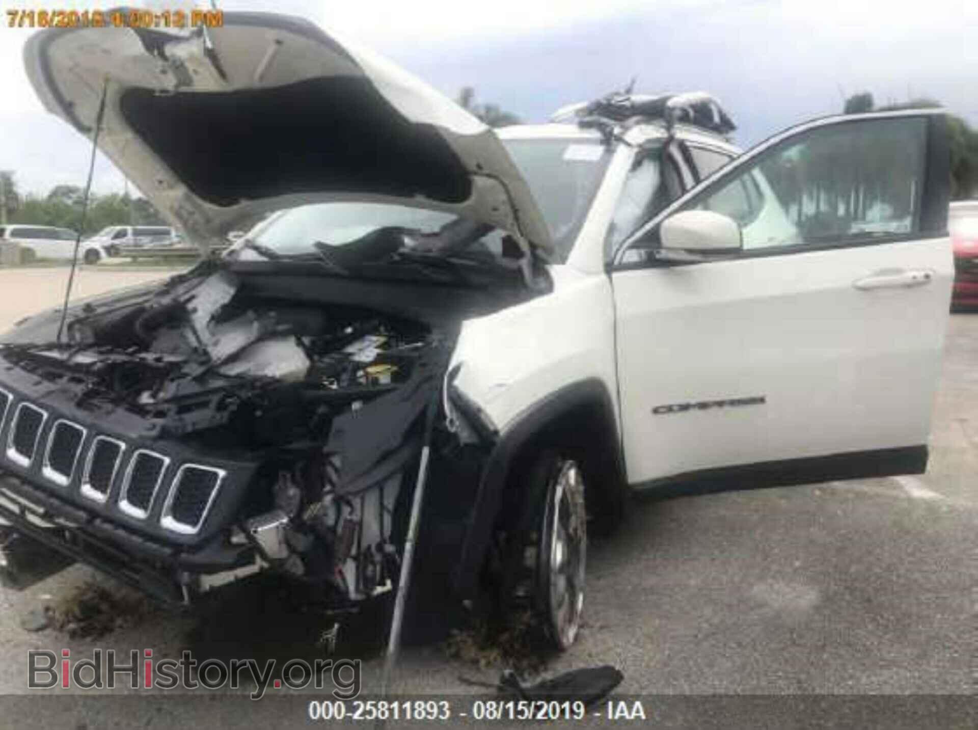2019 JEEP COMPASS - VIN: 3C4NJCCB6KT662804 - Фото 2