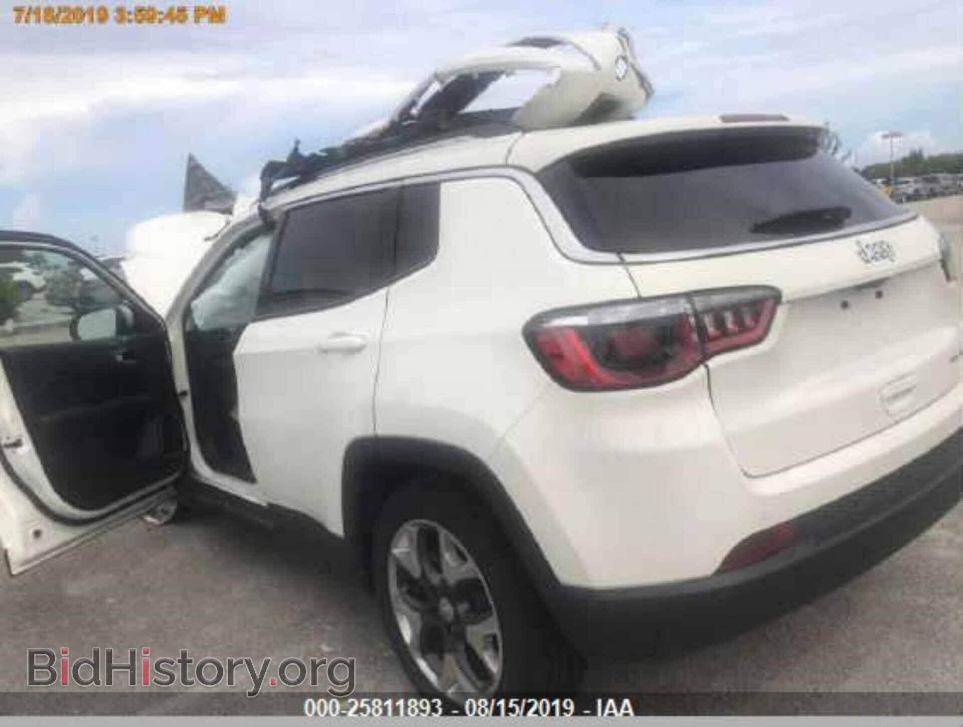 2019 JEEP COMPASS - VIN: 3C4NJCCB6KT662804 - Фото 3