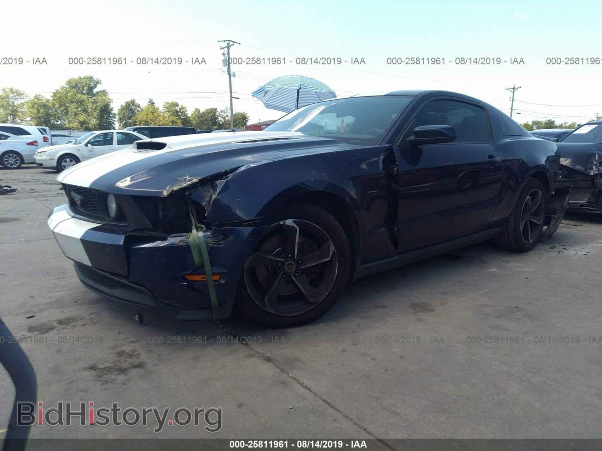 2012 FORD MUSTANG - VIN: 1ZVBP8CFXC5267296 - Фото 2