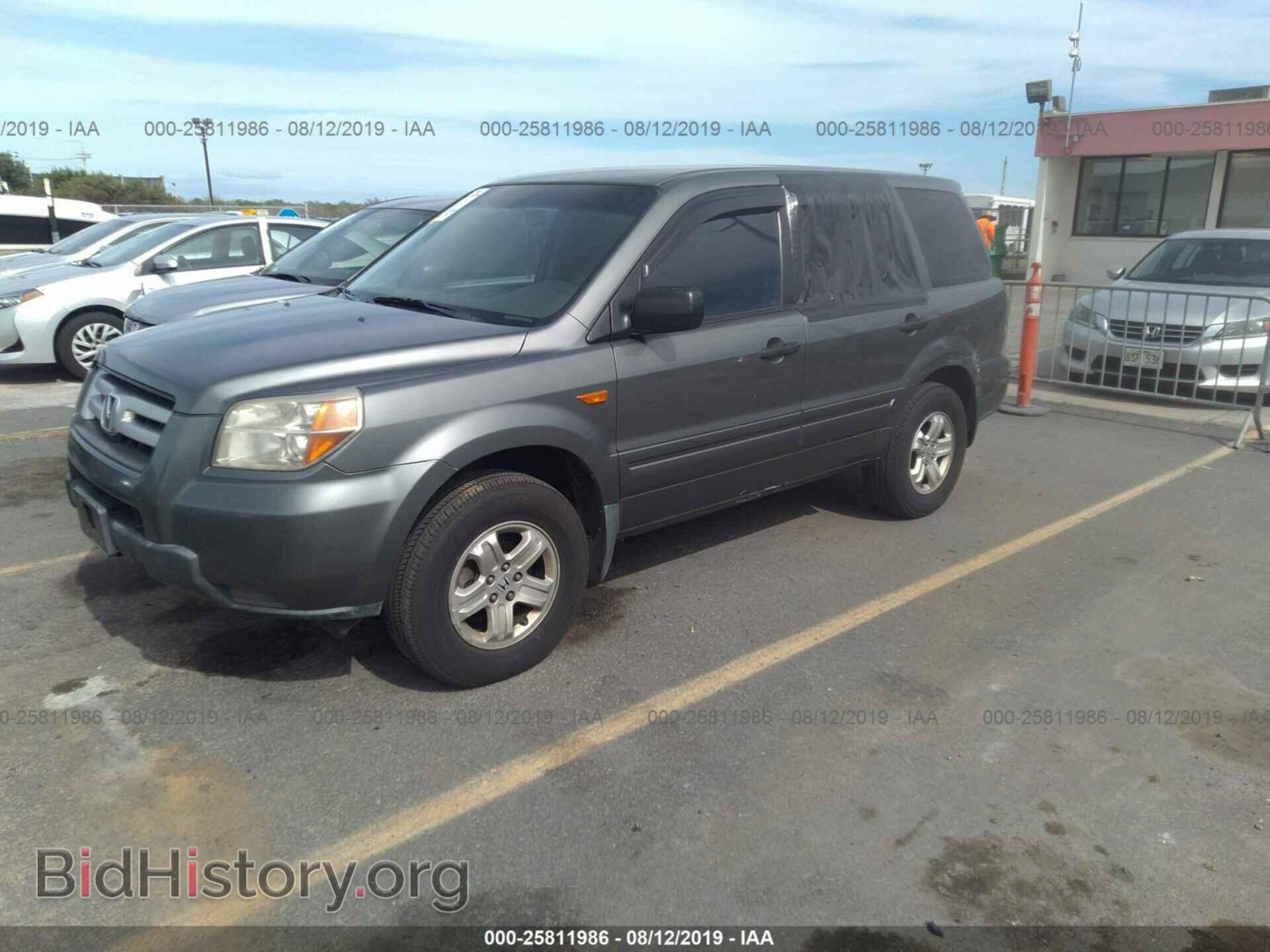 2007 HONDA PILOT - VIN: 5FNYF28107B022294 - Фото 2