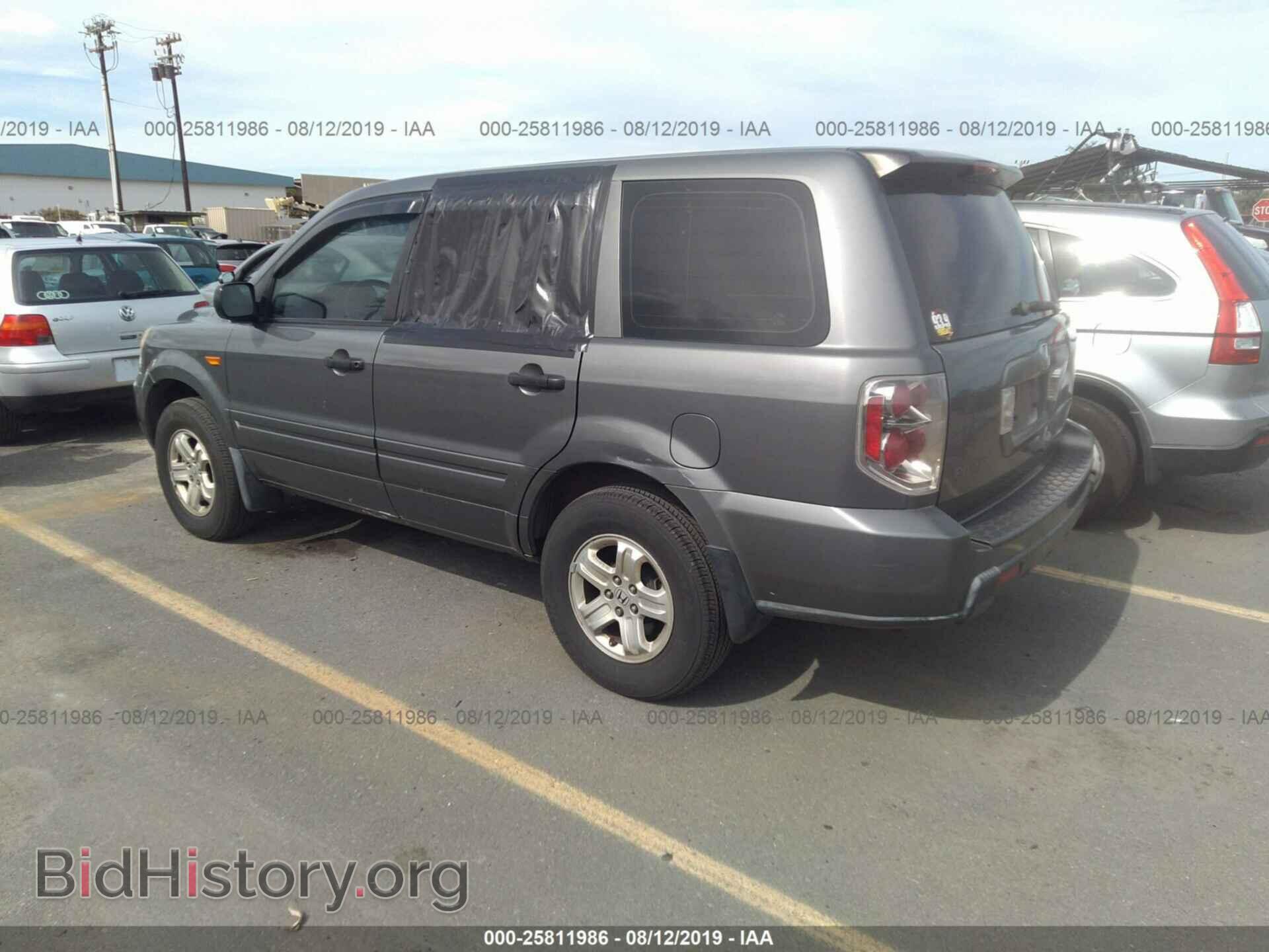 2007 HONDA PILOT - VIN: 5FNYF28107B022294 - Фото 3