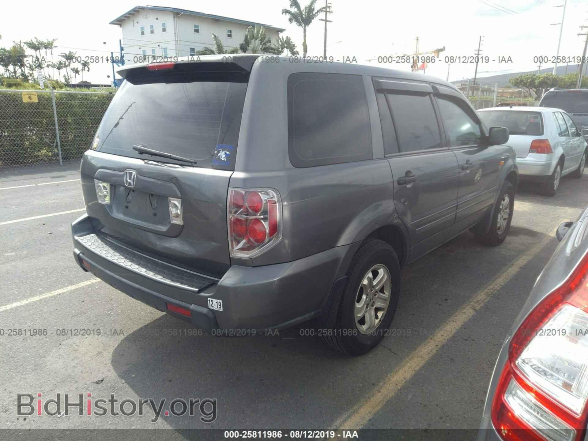 2007 HONDA PILOT - VIN: 5FNYF28107B022294 - Фото 4