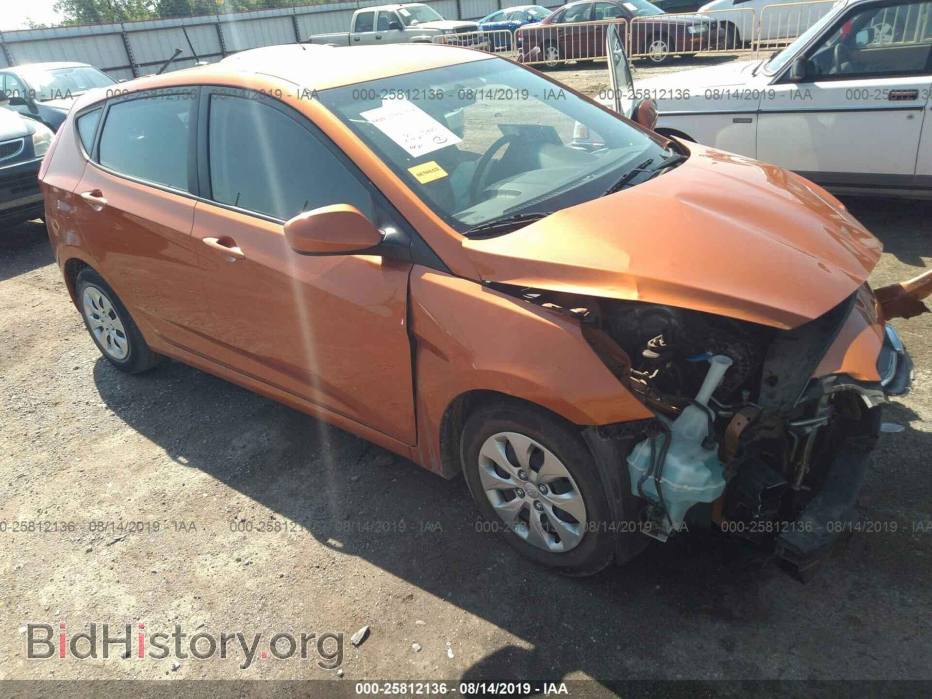 Фотография KMHCT5AE5HU307546 - HYUNDAI ACCENT 2017
