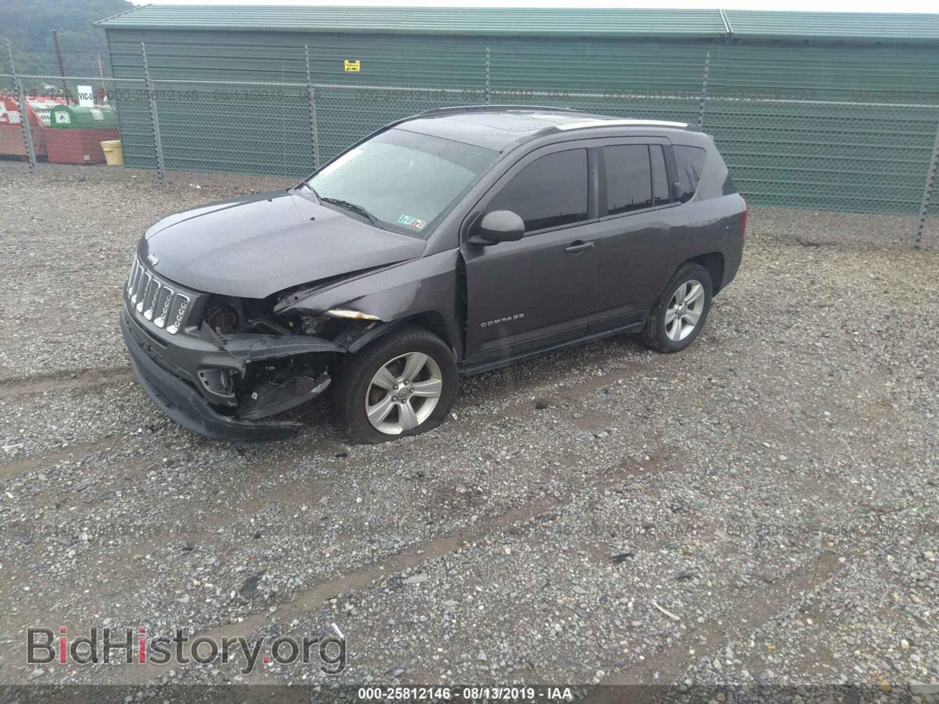 2015 JEEP COMPASS - VIN: 1C4NJDEB1FD258212 - Фото 2