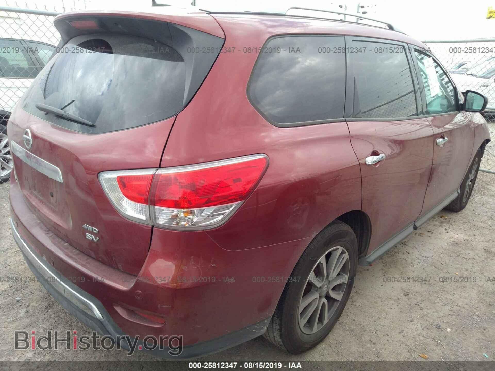2013 NISSAN PATHFINDER - VIN: 5N1AR2MM6DC631824 - Фото 4
