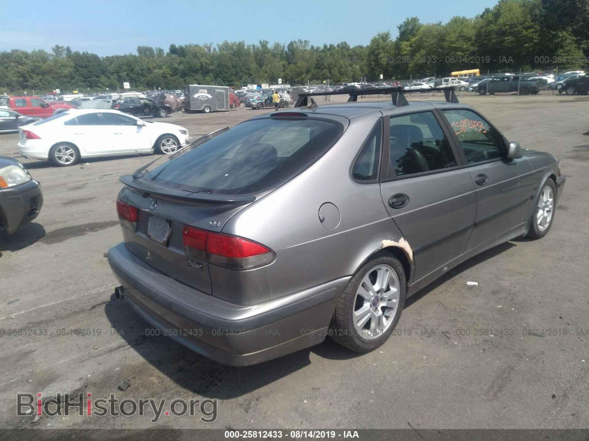 2001 SAAB 9-3 - VIN: YS3DF55K312026792 - Фото 4
