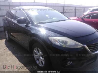 2013 Mazda CX-9 Touring, черный — VIN JM3TB2CA0D0409460, IAAI