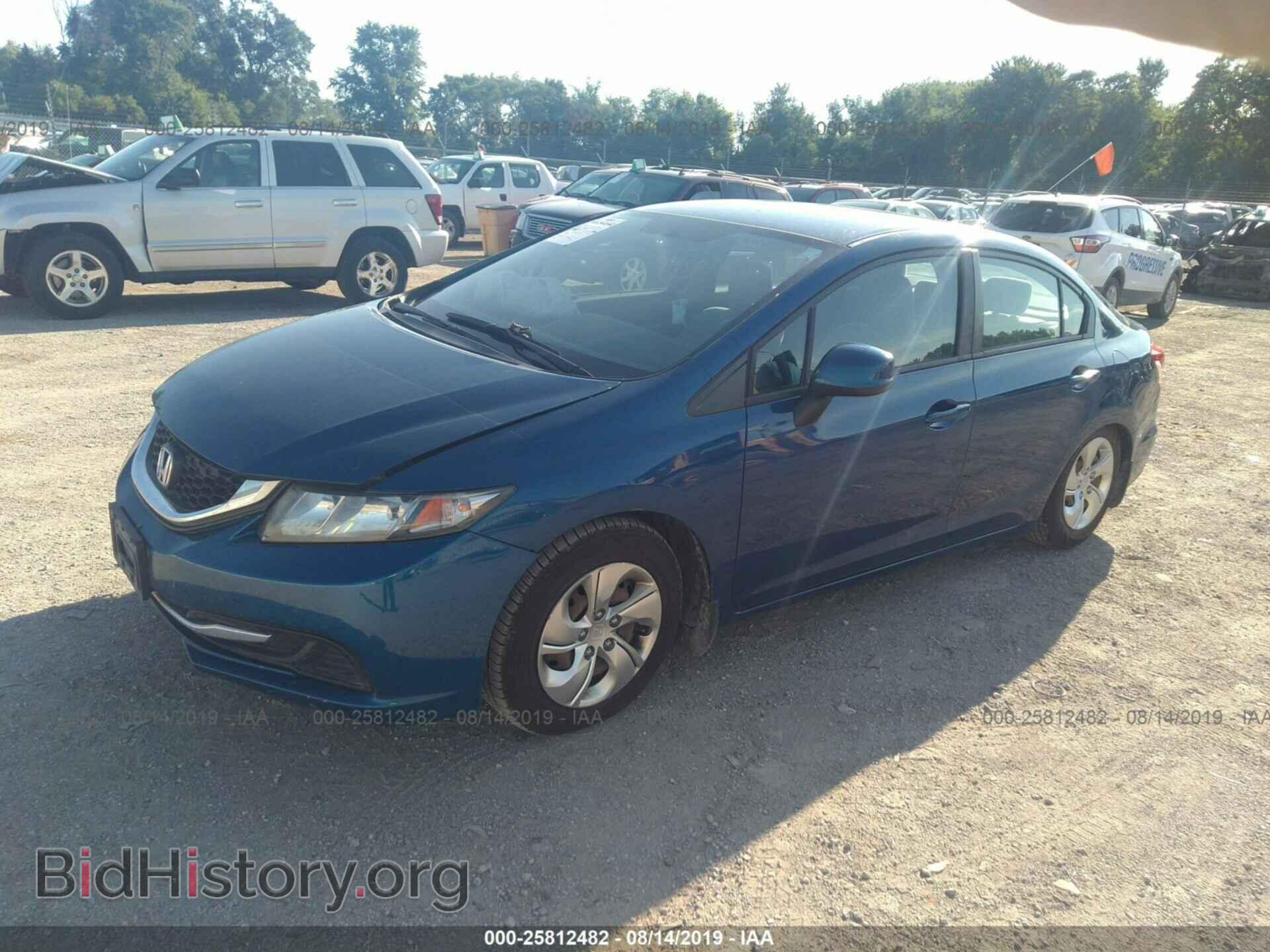 2013 HONDA CIVIC - VIN: 19XFB2F50DE034892 - Фото 2