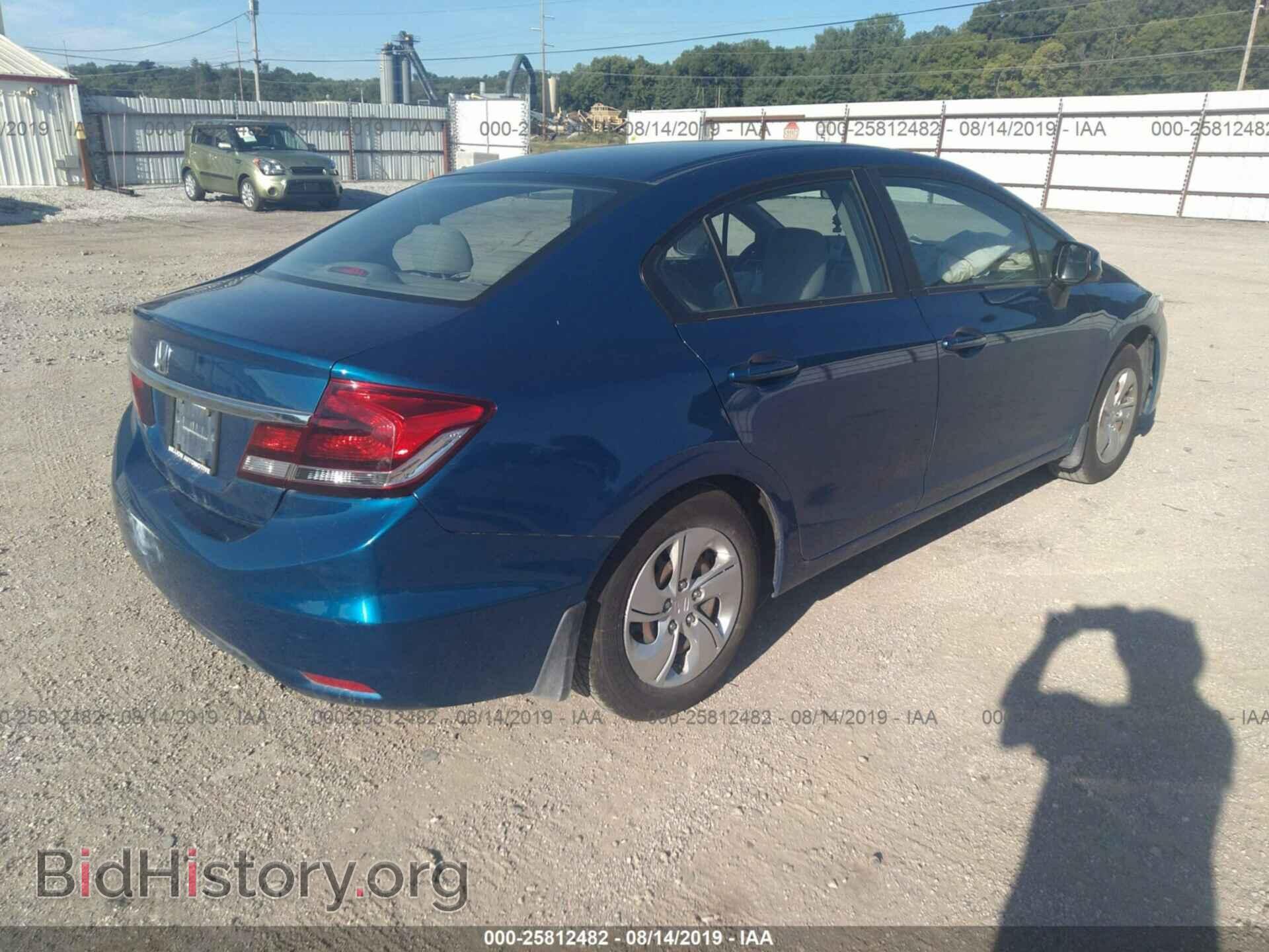 2013 HONDA CIVIC - VIN: 19XFB2F50DE034892 - Фото 4
