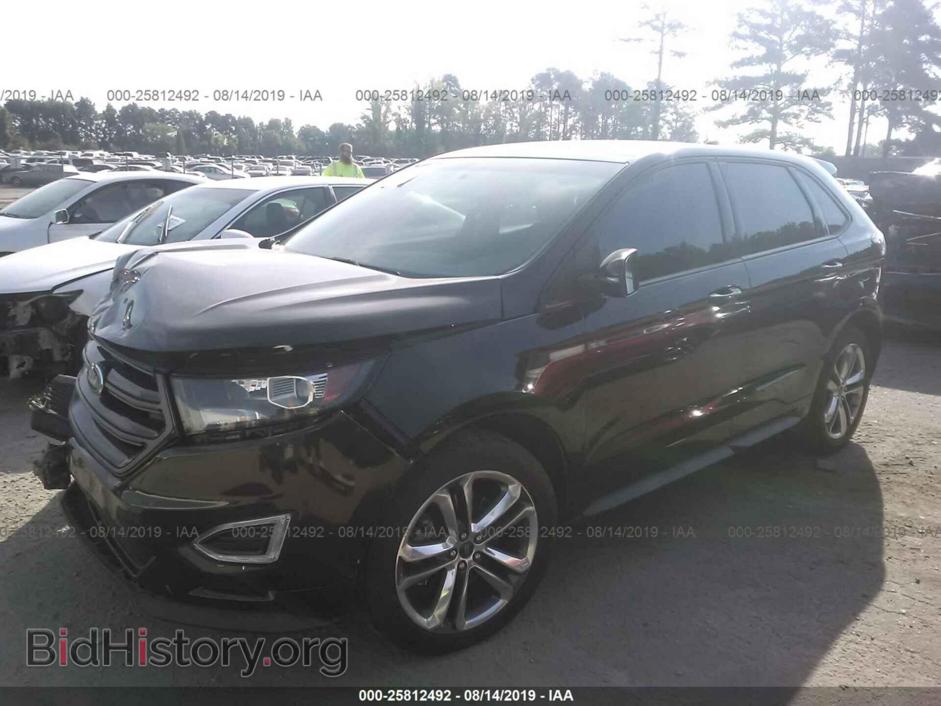 2015 FORD EDGE - VIN: 2FMTK3AP2FBB32247 - Фото 2
