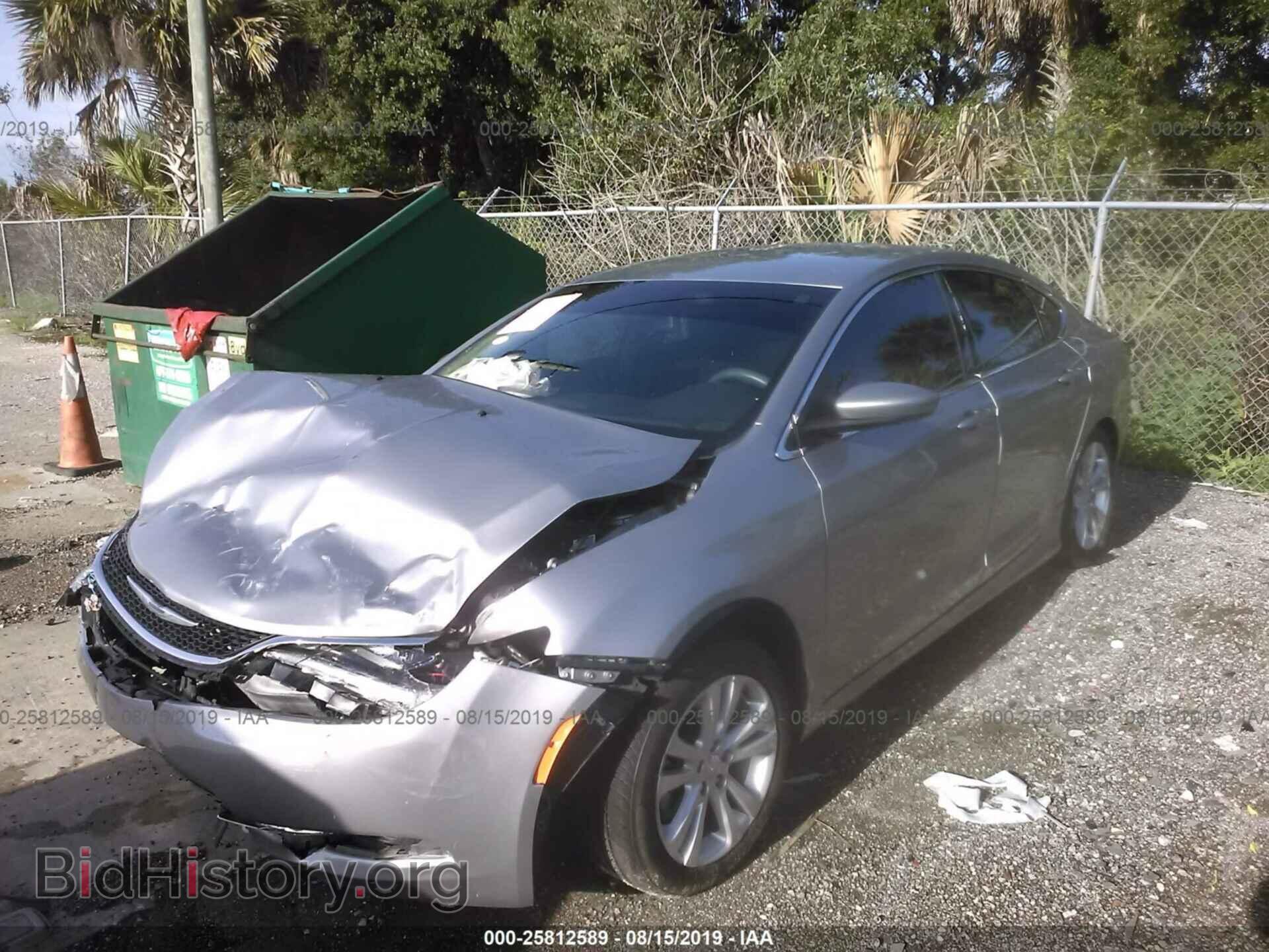 2015 CHRYSLER 200 - VIN: 1C3CCCAB8FN737503 - Фото 2