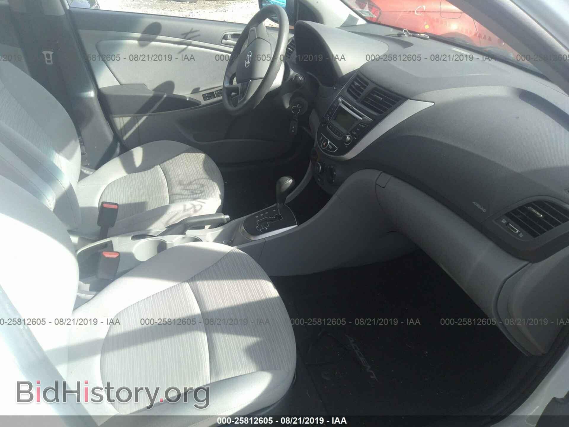 2016 HYUNDAI ACCENT - VIN: KMHCT5AE3GU236619 - Фото 5