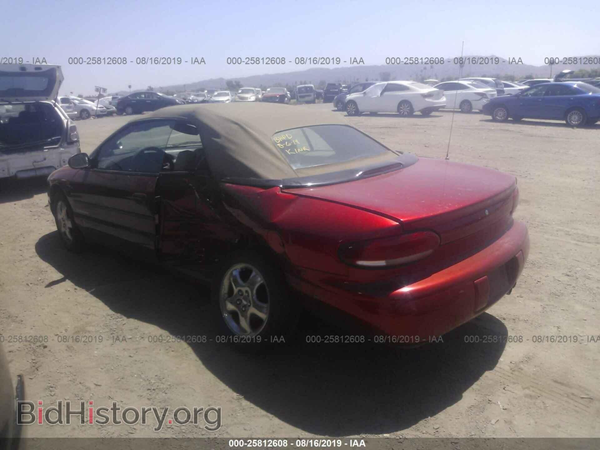 2000 CHRYSLER SEBRING - VIN: 3C3EL55H7YT257085 - Фото 3