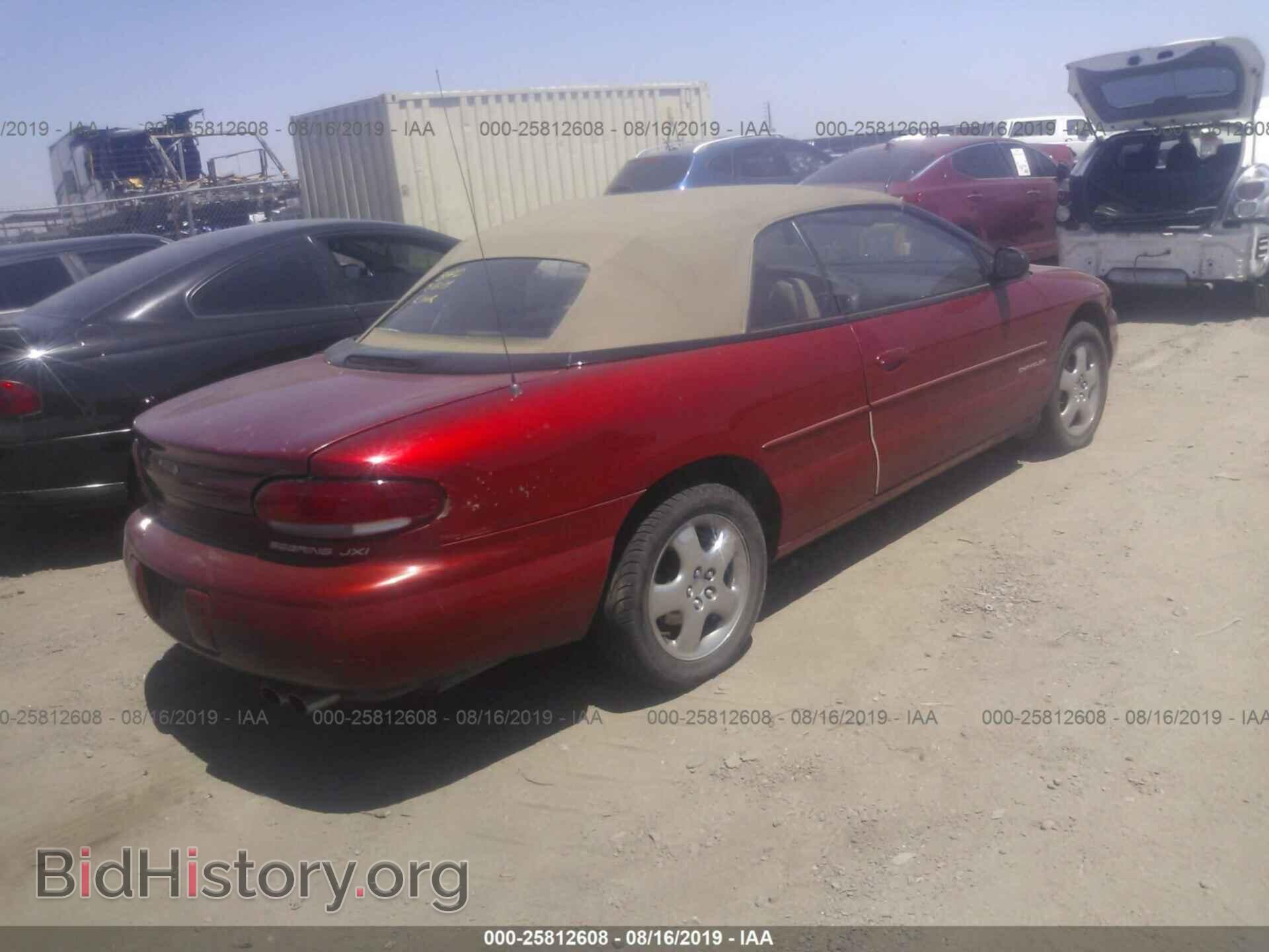 2000 CHRYSLER SEBRING - VIN: 3C3EL55H7YT257085 - Фото 4